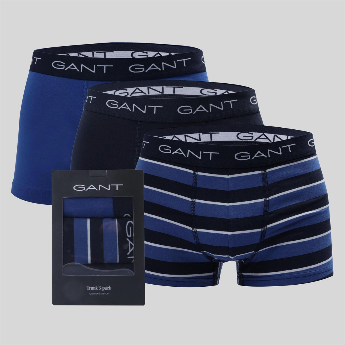 Gant Pack Multistriped Trunks
