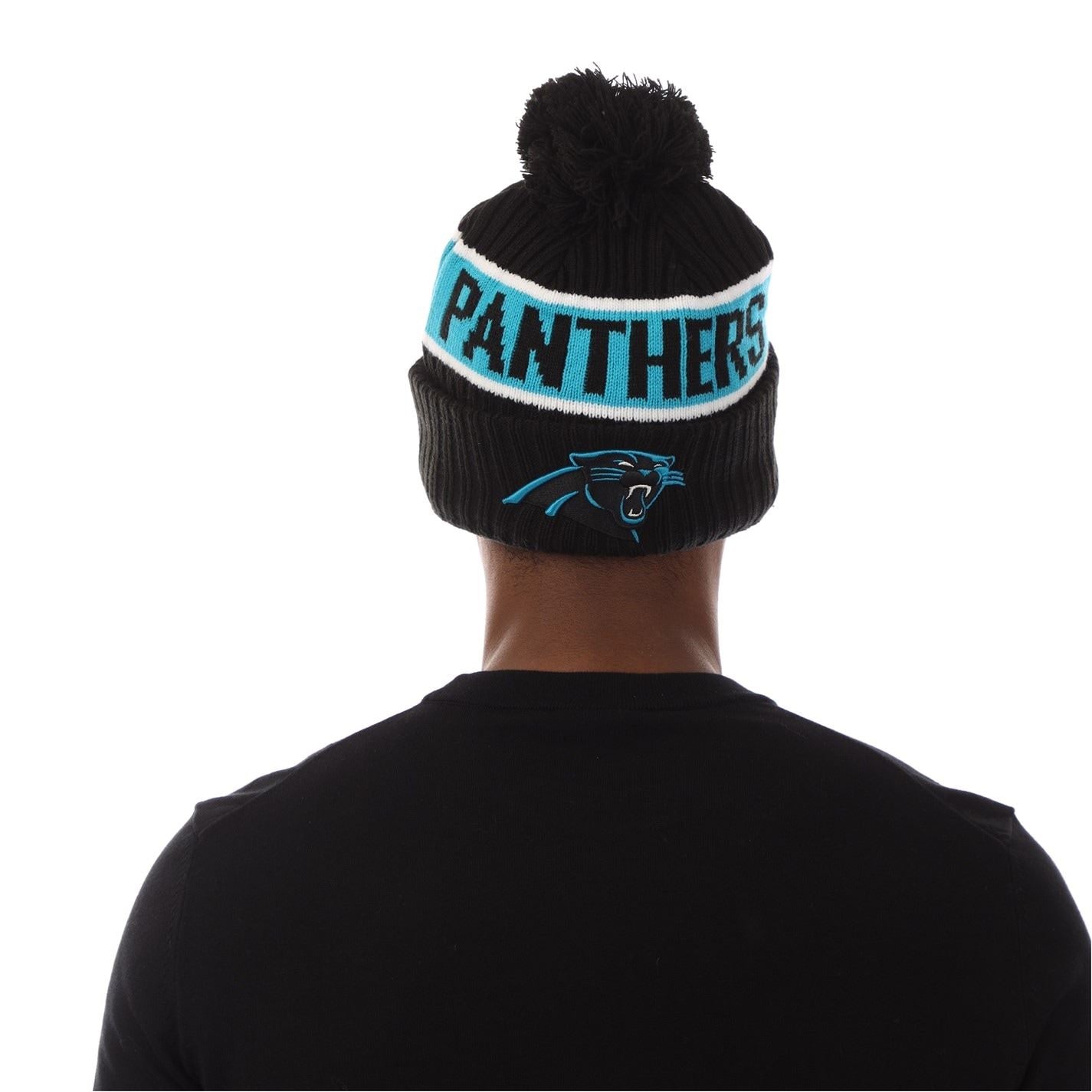 New Era Embroidered Logo Ribbed Bobble Hat