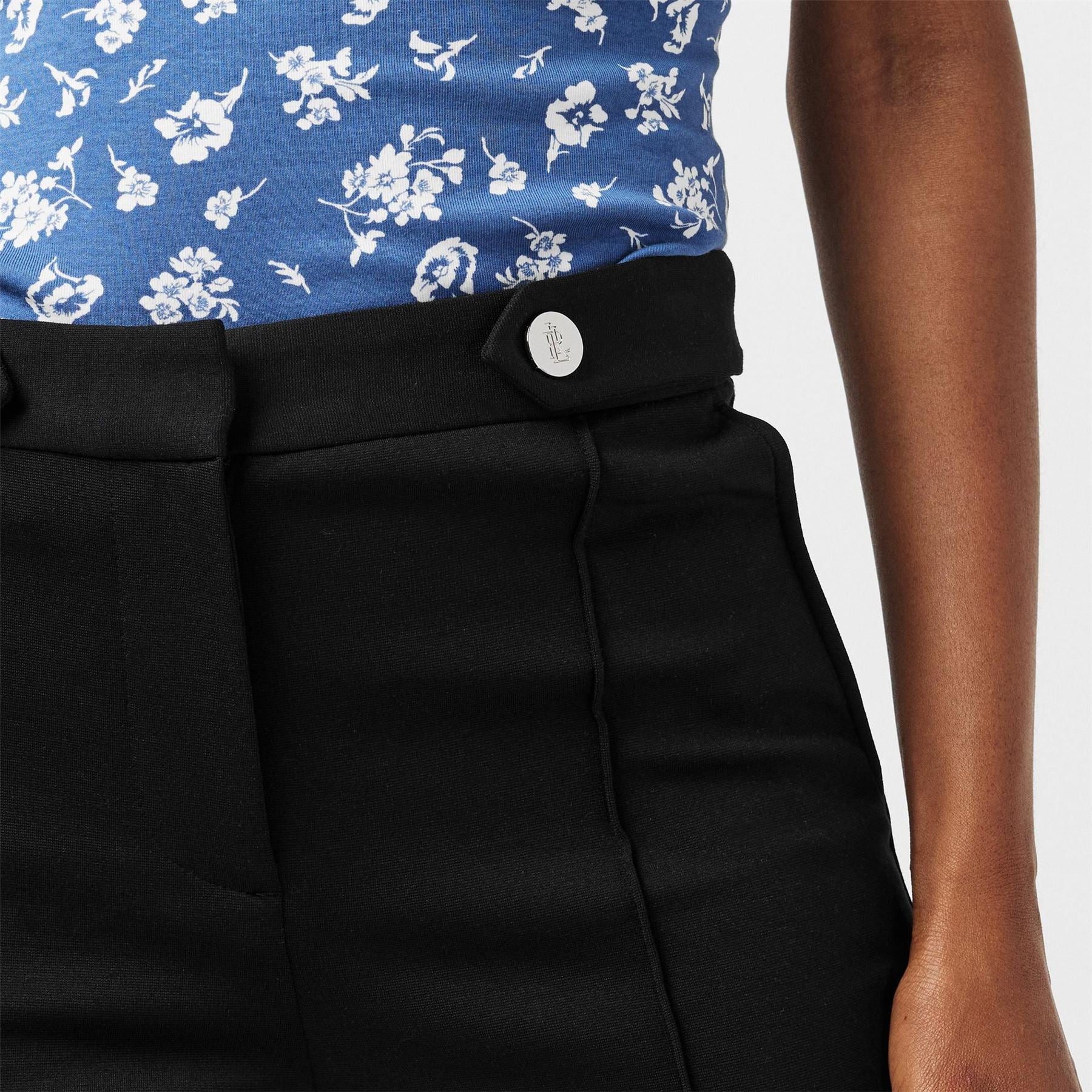 Lauren by Ralph Lauren Real Leather Drewin Bootcut Trousers