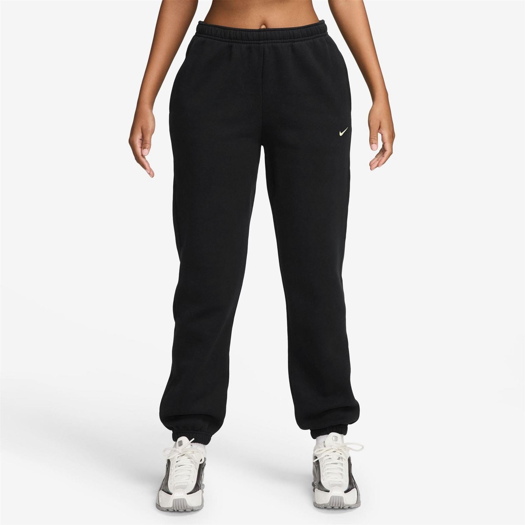 Nike Womens Sportswear Phoenix Fleece Mid Rise Sweatpants