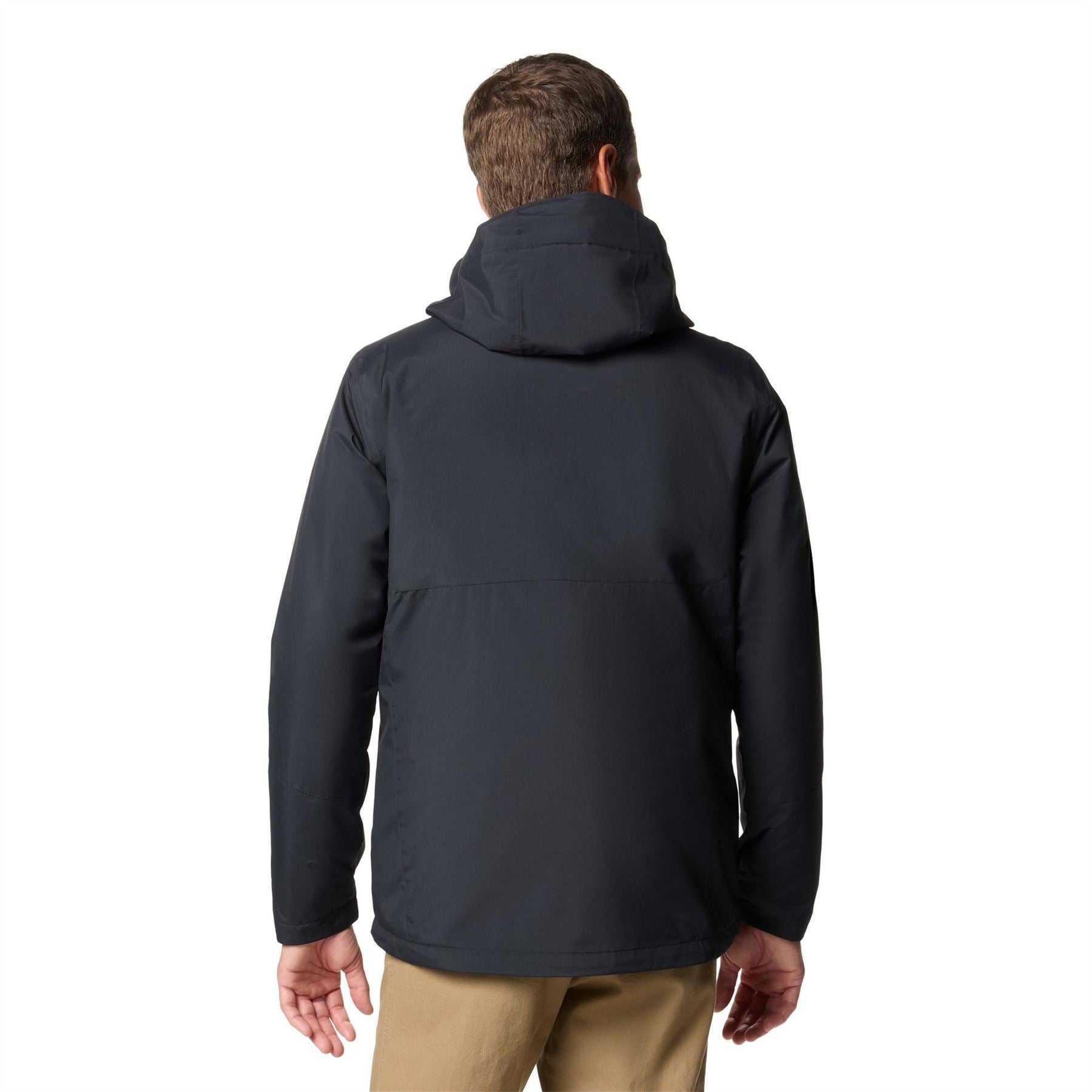 Columbia Element Blocker III Solid Patterned Hooded Three In One Jacket