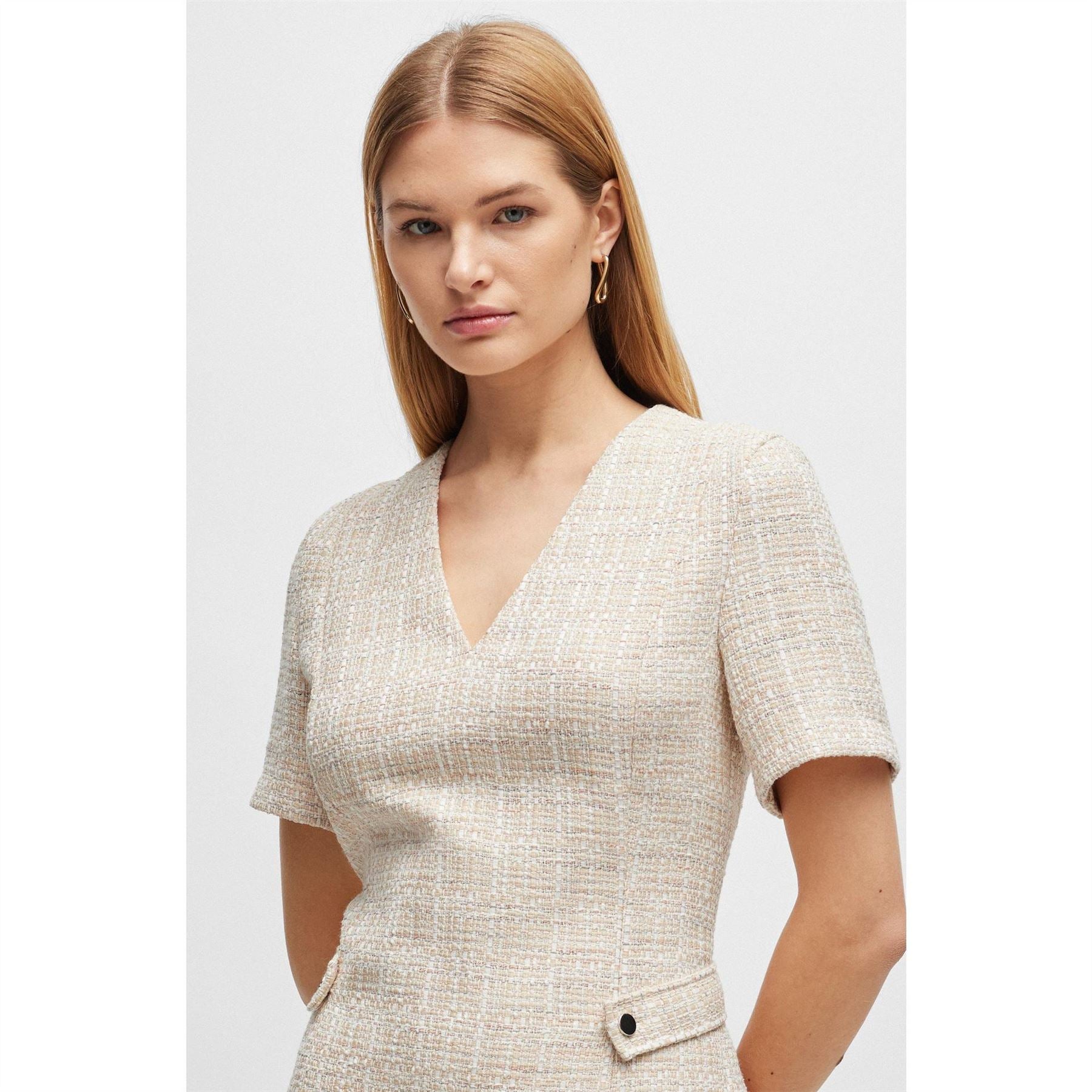 Boss Womens Destena2 10258405 01 Mini Dress