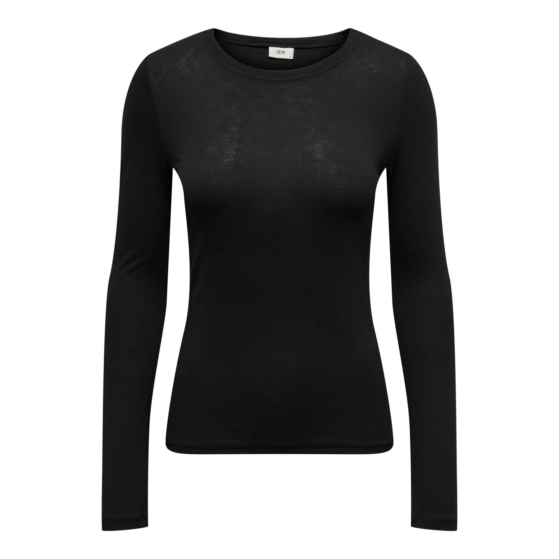 Only Slim Fit Crew Neck Long Sleeve Jersey T-Shirt