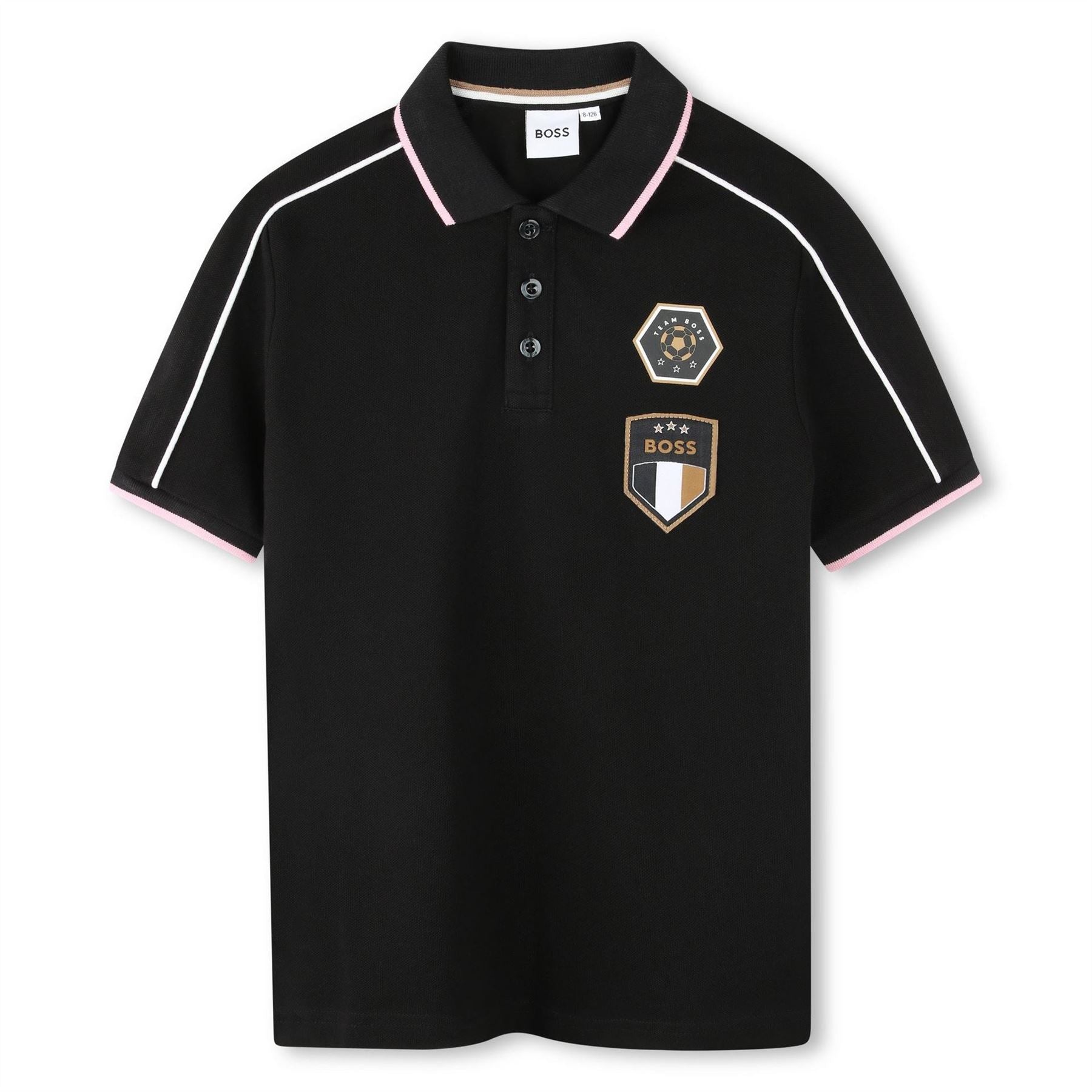 Boss Logo Polo Shirt For Juniors
