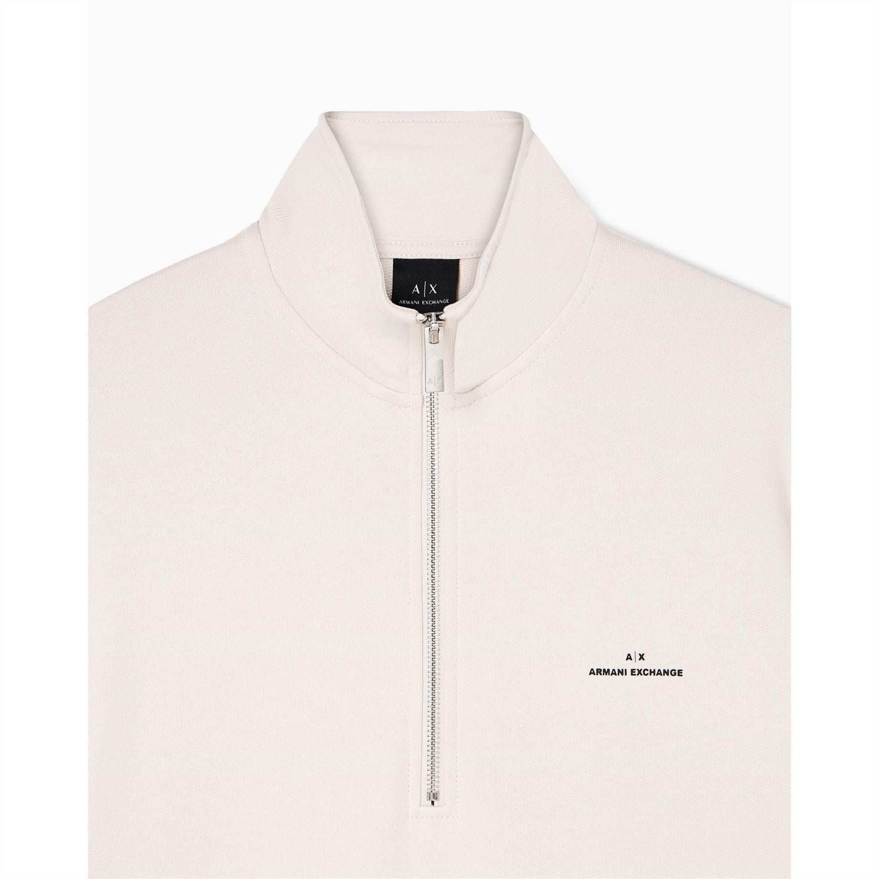 Armani Exchange 4 Zip Fleece Top