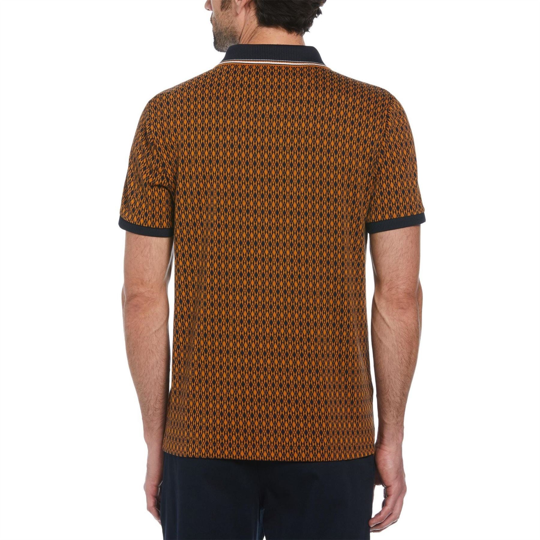 Original Penguin All Over Print Short Sleeve Polo Shirt