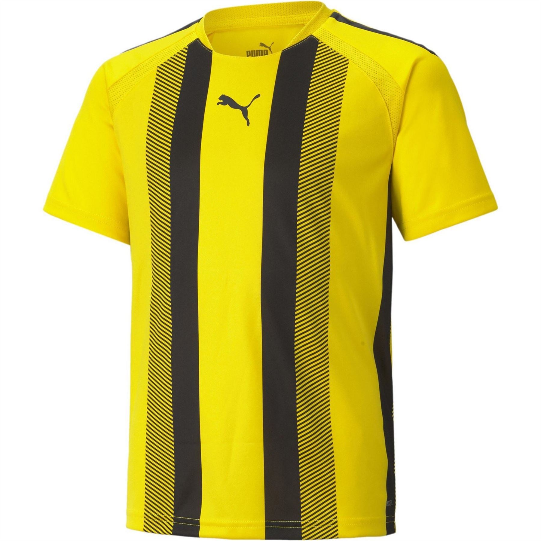 Puma Teamliga Striped Jersey Jr T-Shirt Unisex Kids