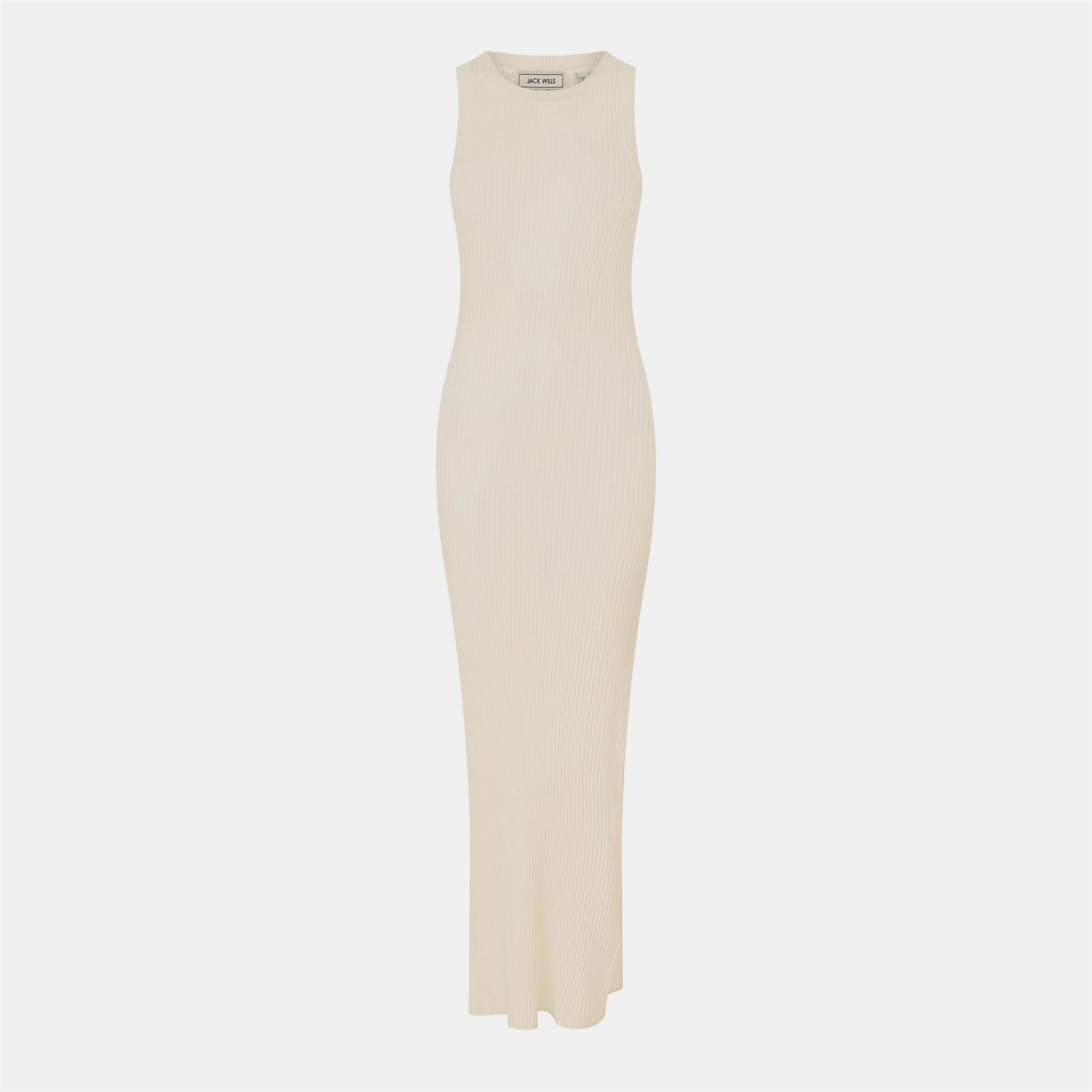 Jack Wills Knitted Maxi Racer Dress