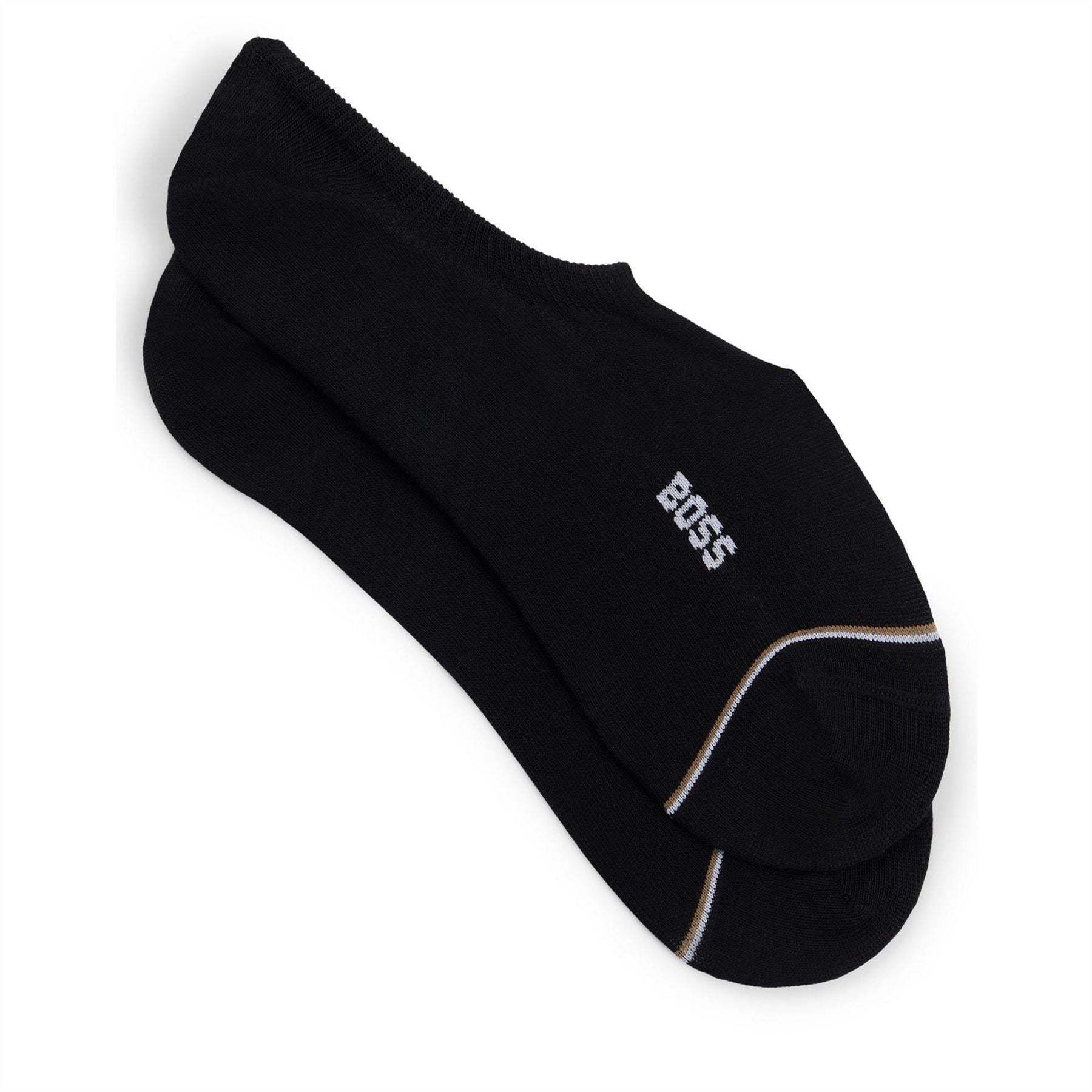 Boss BOSS Bodywear 2 Pack Low Socks with Logo Detail