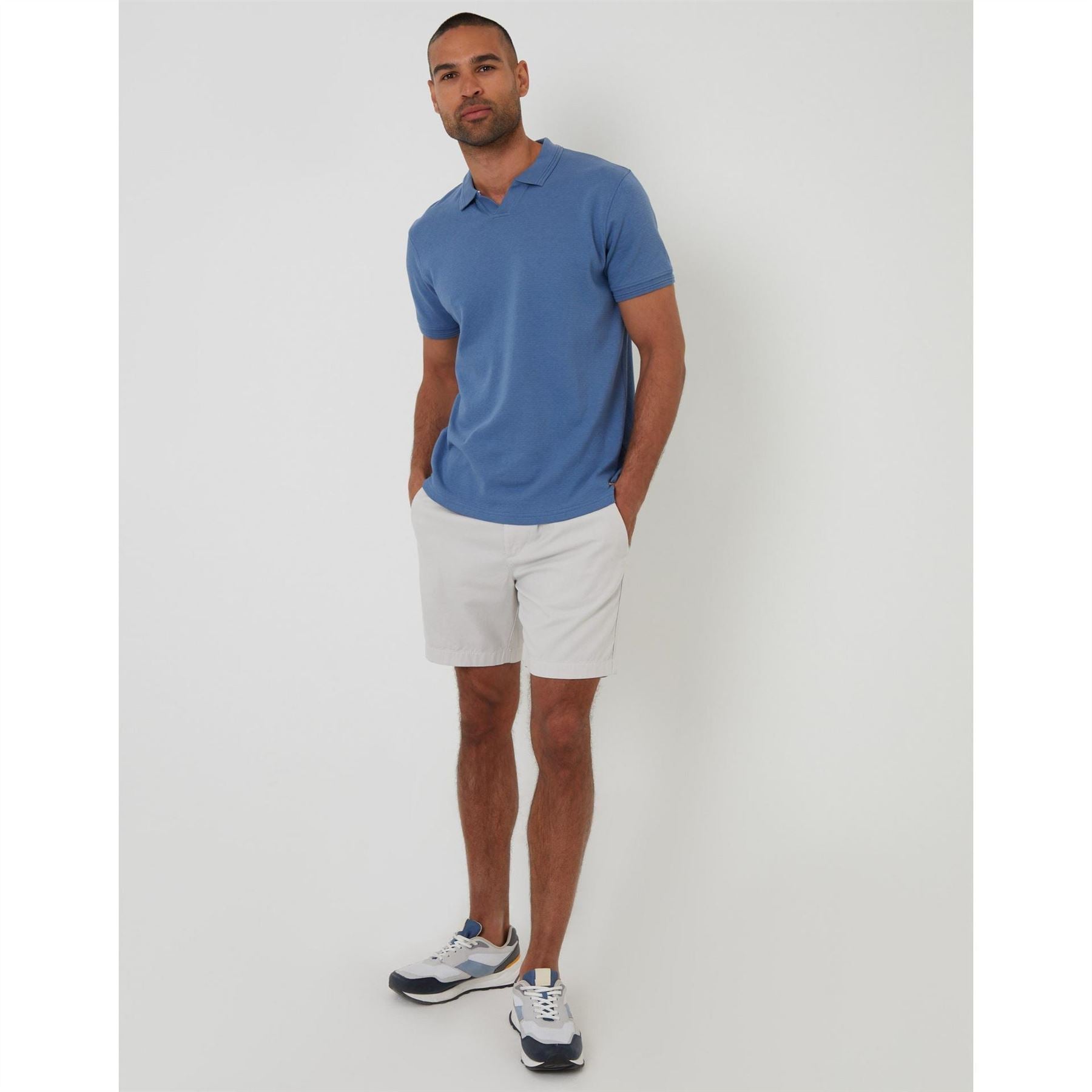 Threadbare Collared Neck Short Sleeve Polo Shirt