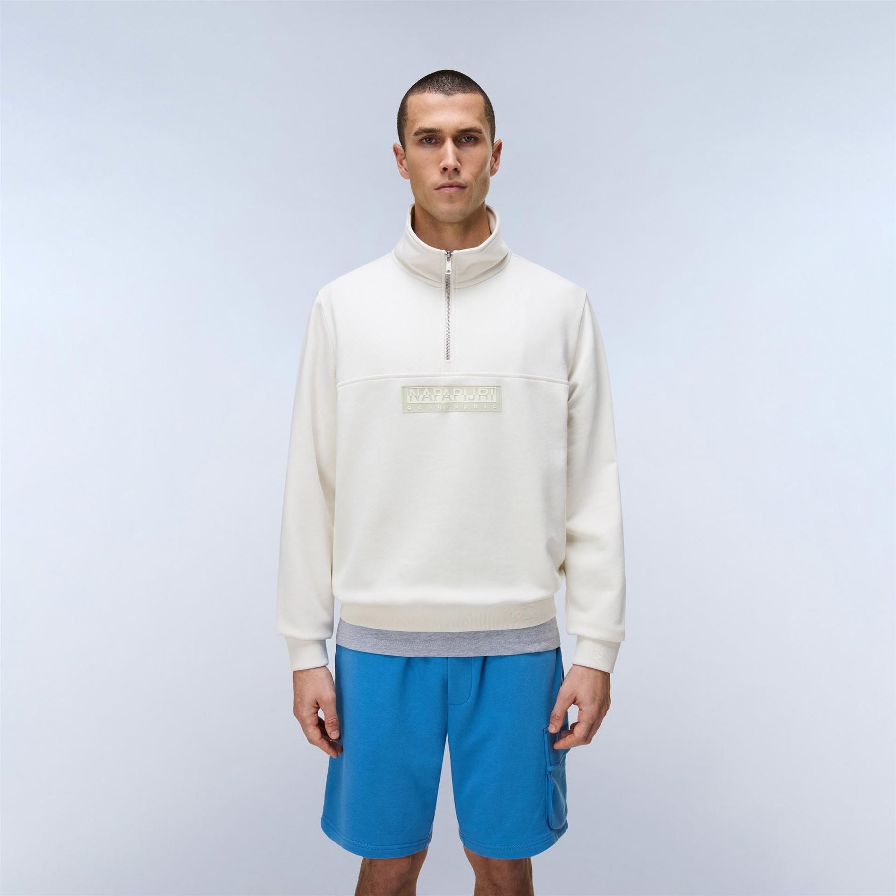 Napapijri Mens Box Quarter Zip