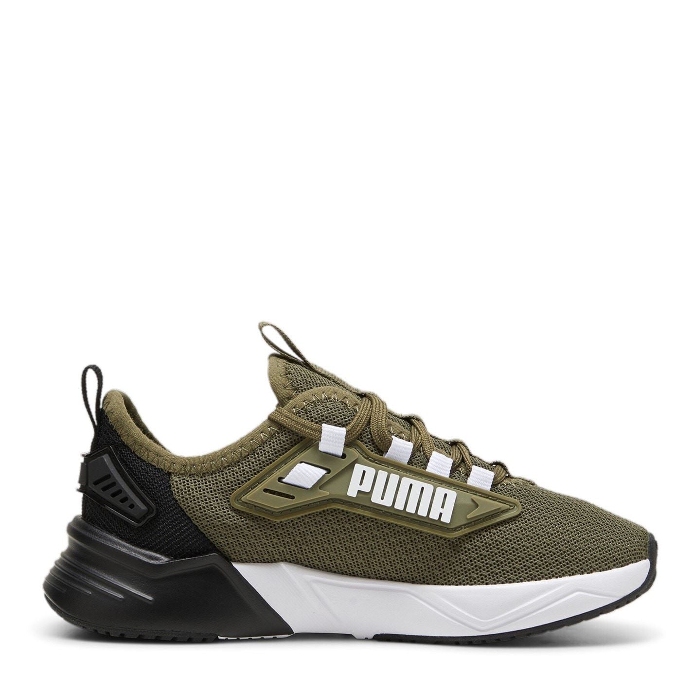 Puma Retaliate 3 Low Top Round Toe Flat Heel Sneakers