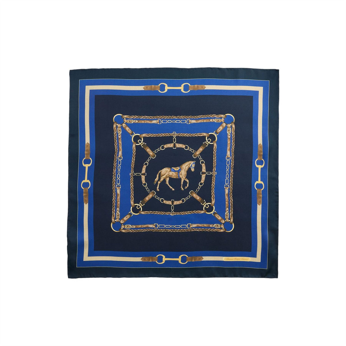 Lauren by Ralph Lauren Leather Silk Scarf