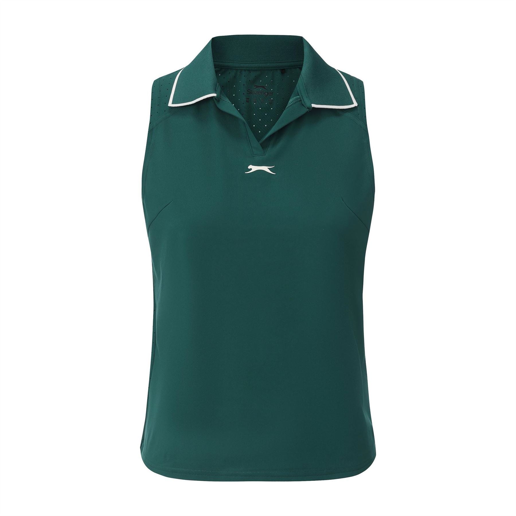 Slazenger Sleeveless Polo Neck Performance Vest