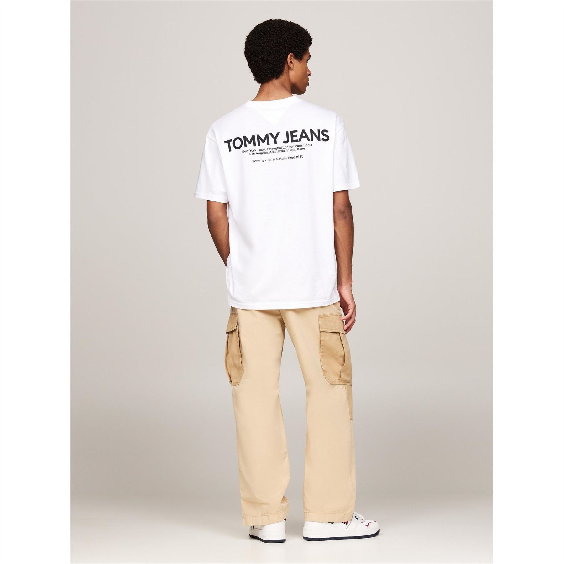 Tommy Jeans Flag Logo T-Shirt