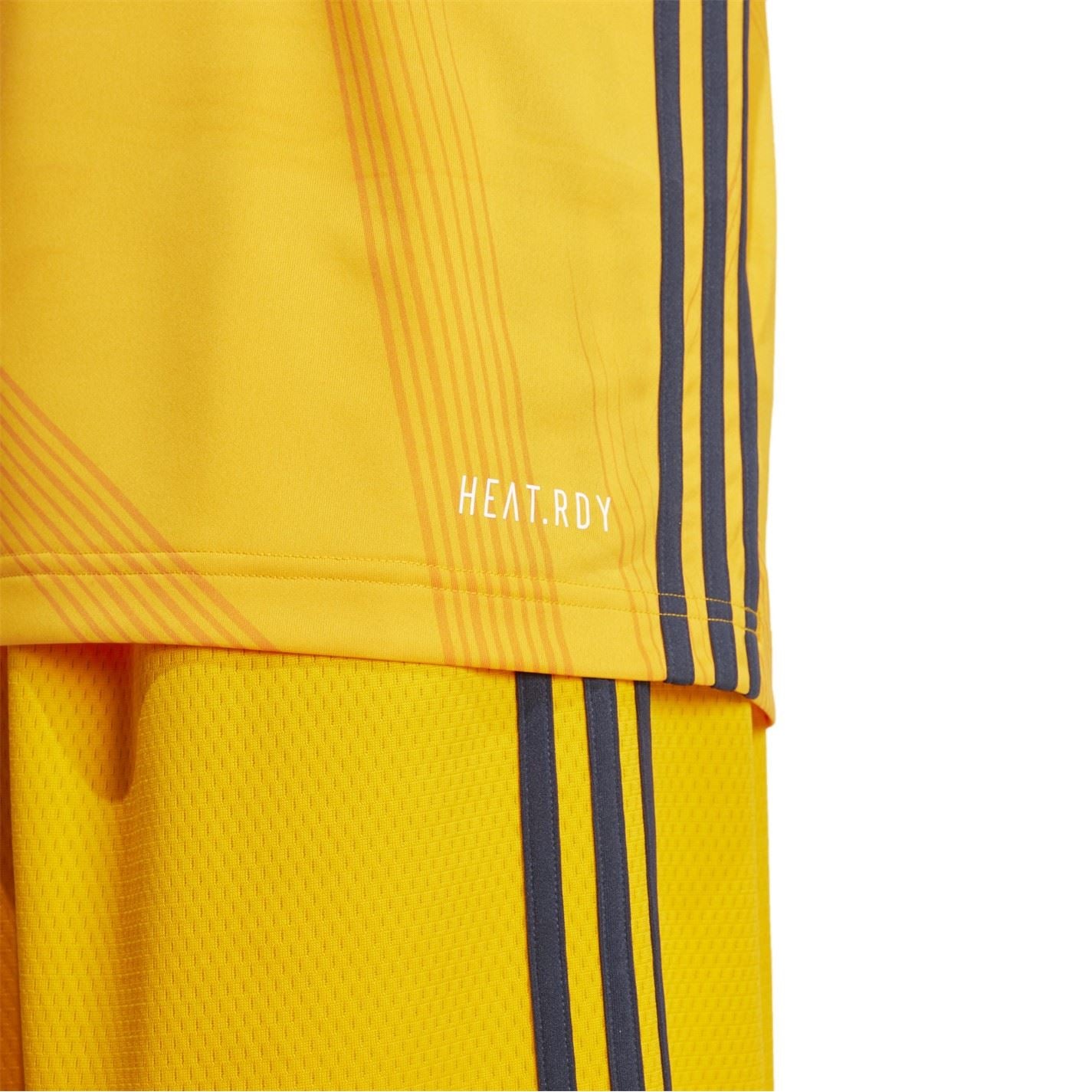 adidas V-Neck Sleeveless Ribbed Collar Jersey Singlet