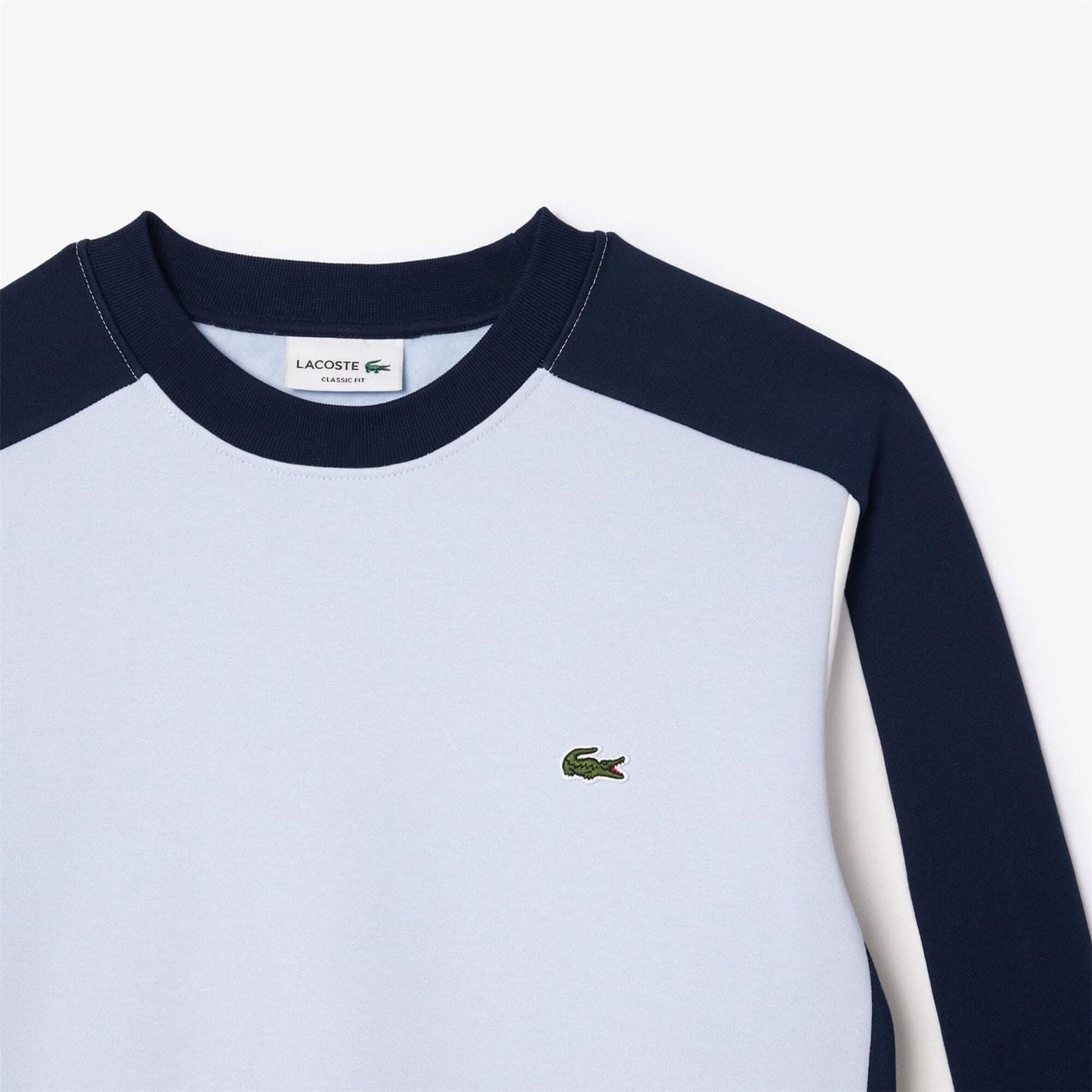 Lacoste Block Crewneck Sweatshirt