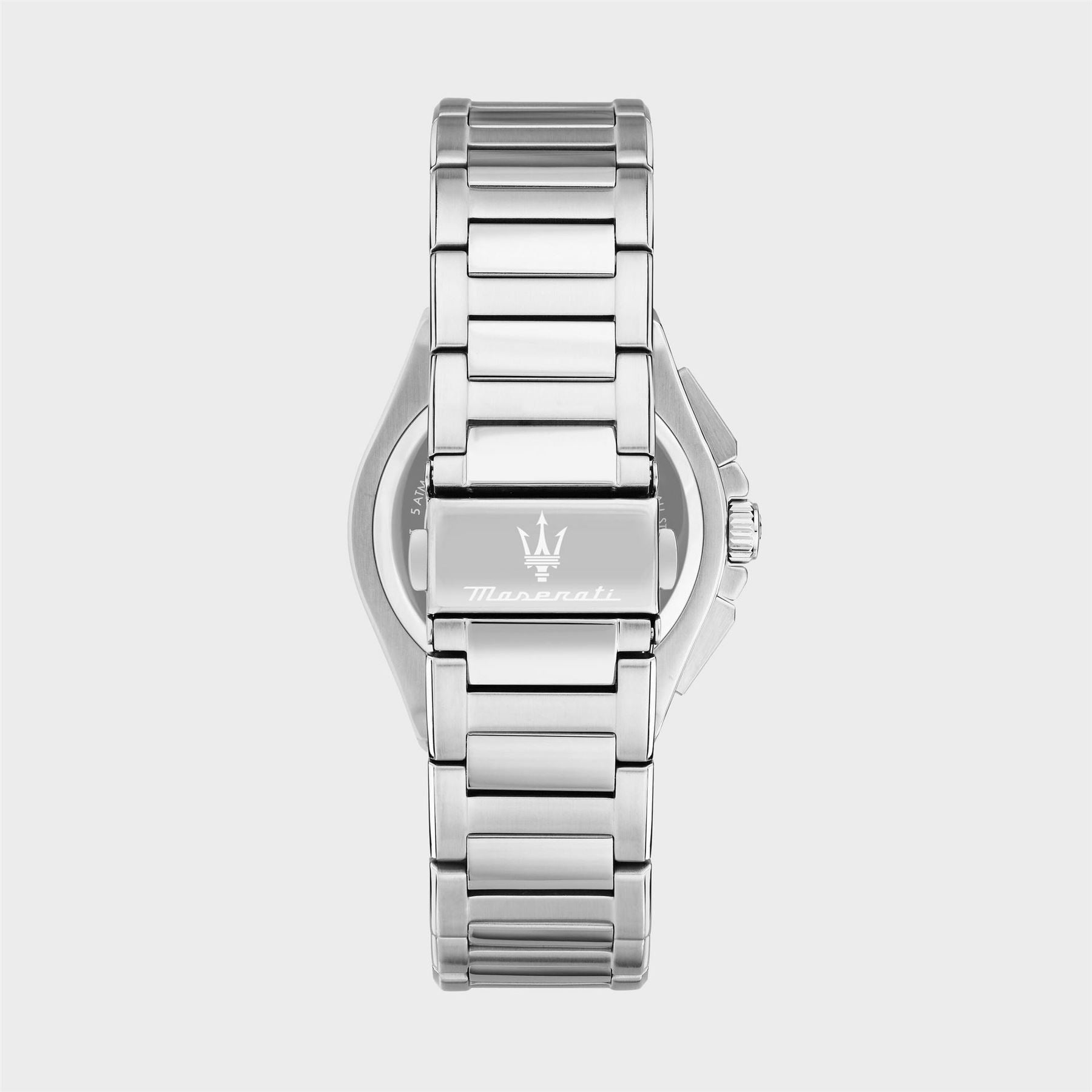 Maserati Velocita Racing Alligator Leather Strap Analogue Watch