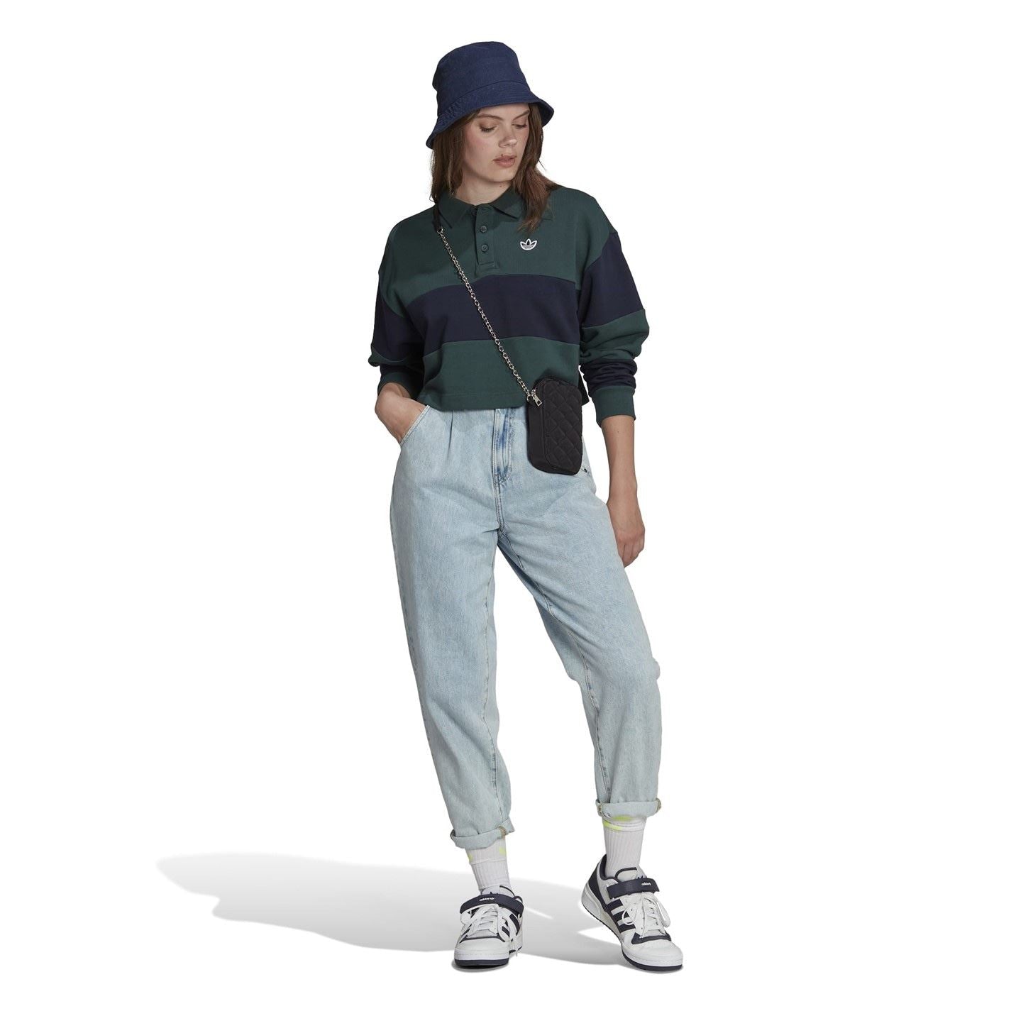 adidas Originals Rugby Long Sleeve Relaxed Shirt