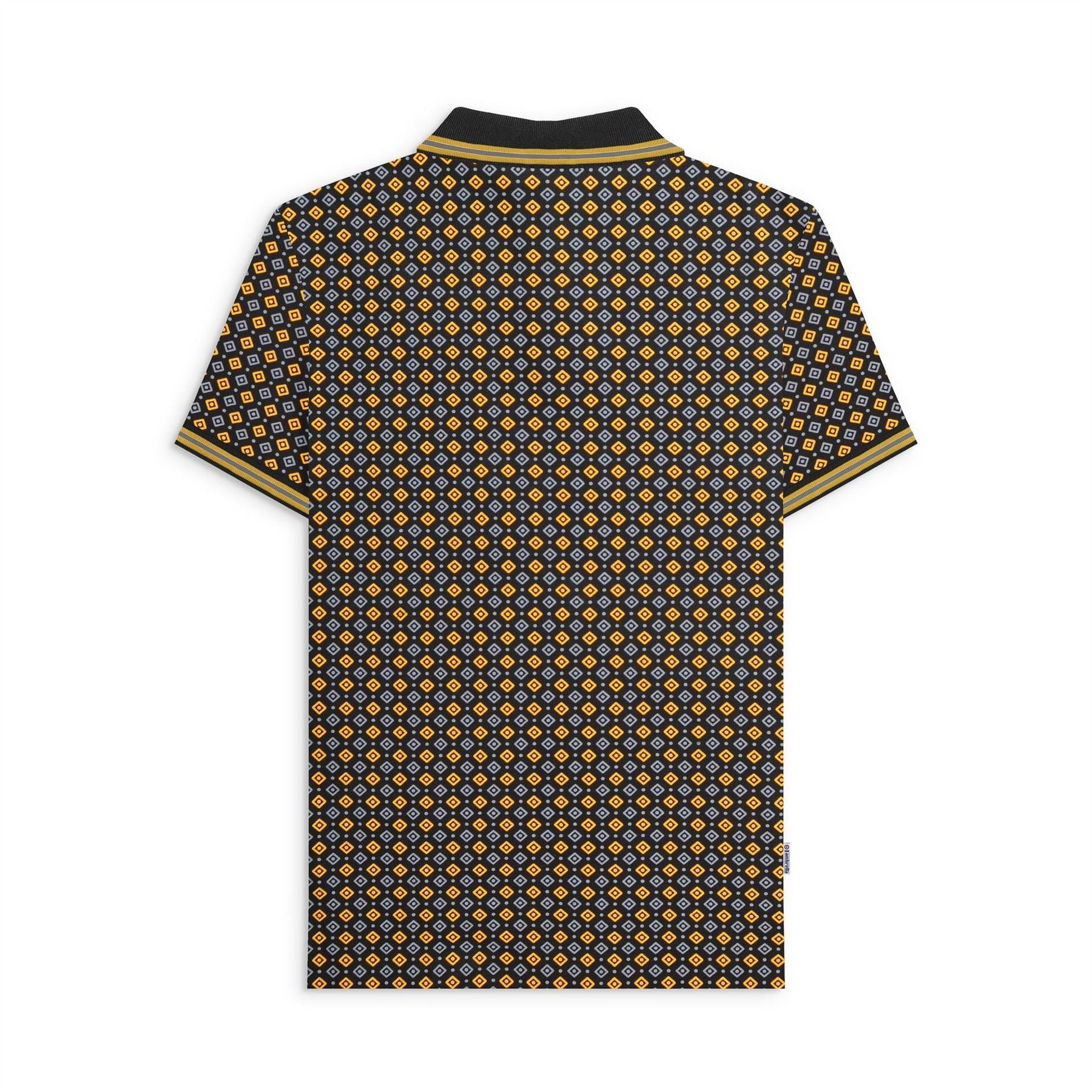 Lambretta Geo Polo Collared Neck Short Sleeve Shirt