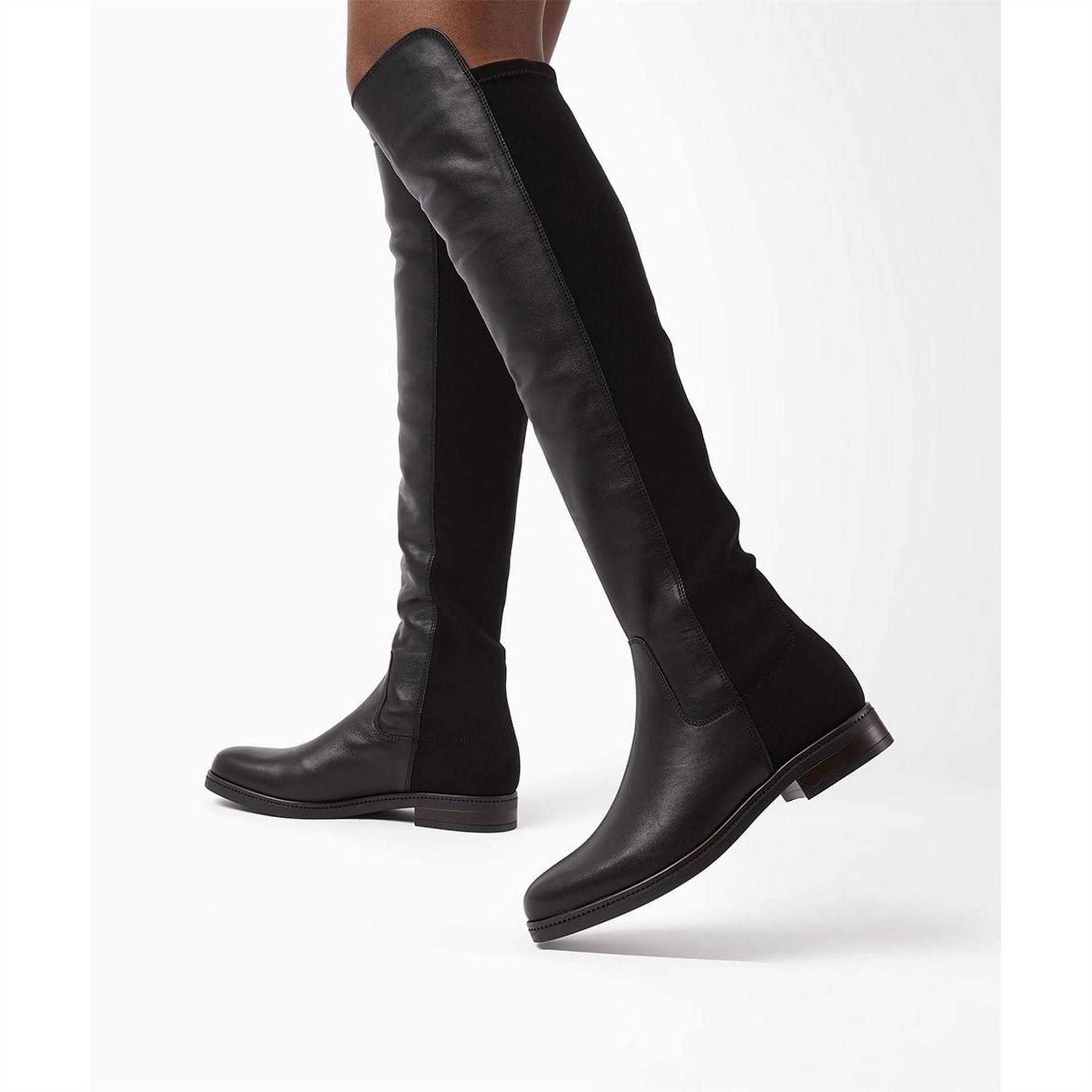 Dune London Flat Knee High Boots