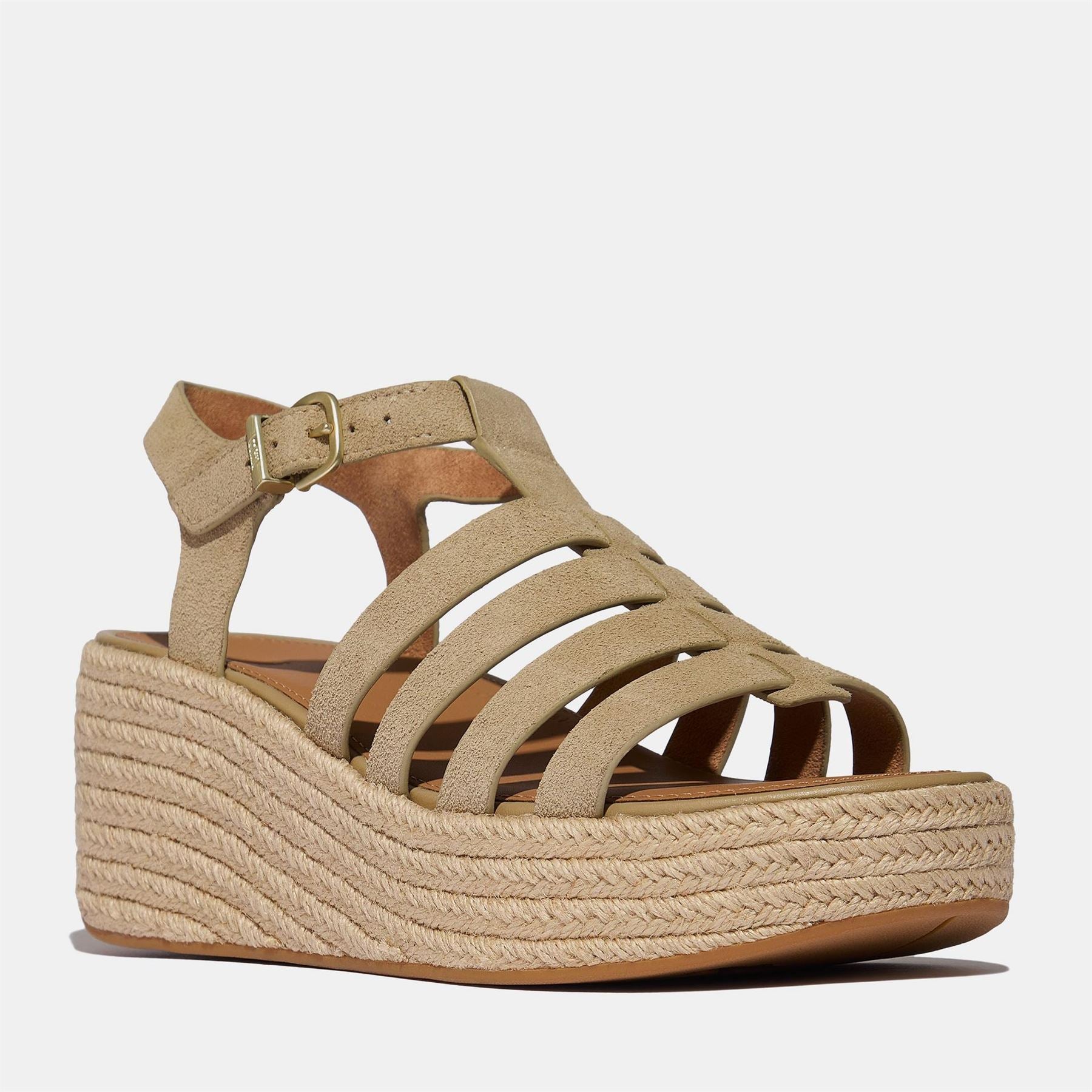 Fitflop Platform Gladiator Espadrille Wedge Sandals