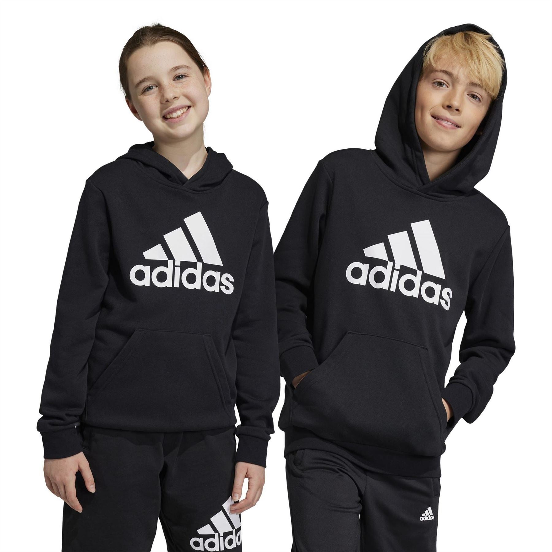 adidas Big Logo Hoodie Juniors