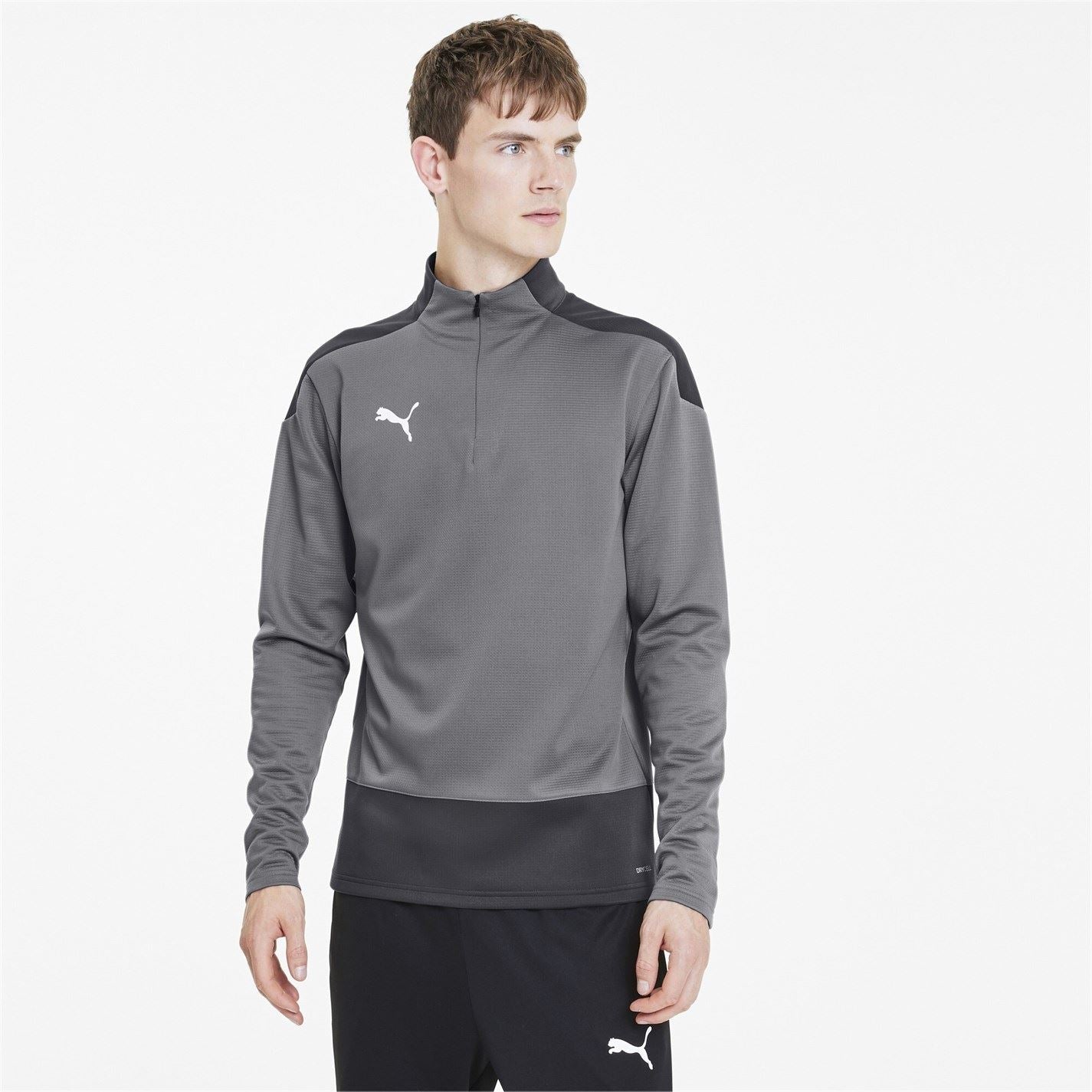 Puma Mens Teamgoal 23 Training Quarter Zip Top Fleece