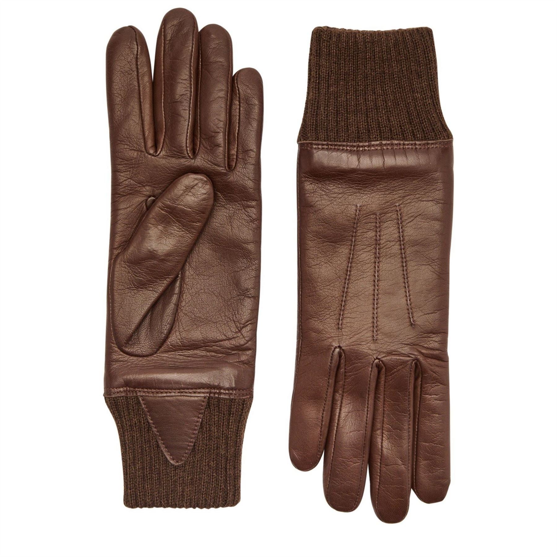 Agnelle Leather Alpaca Glove