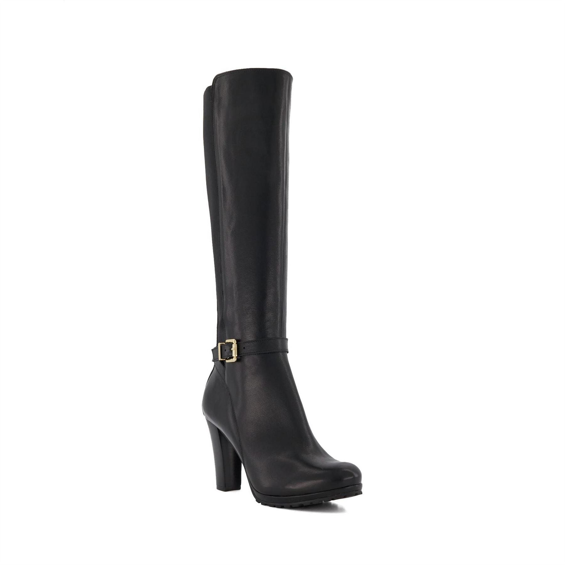Dune London Leather Knee High Boots
