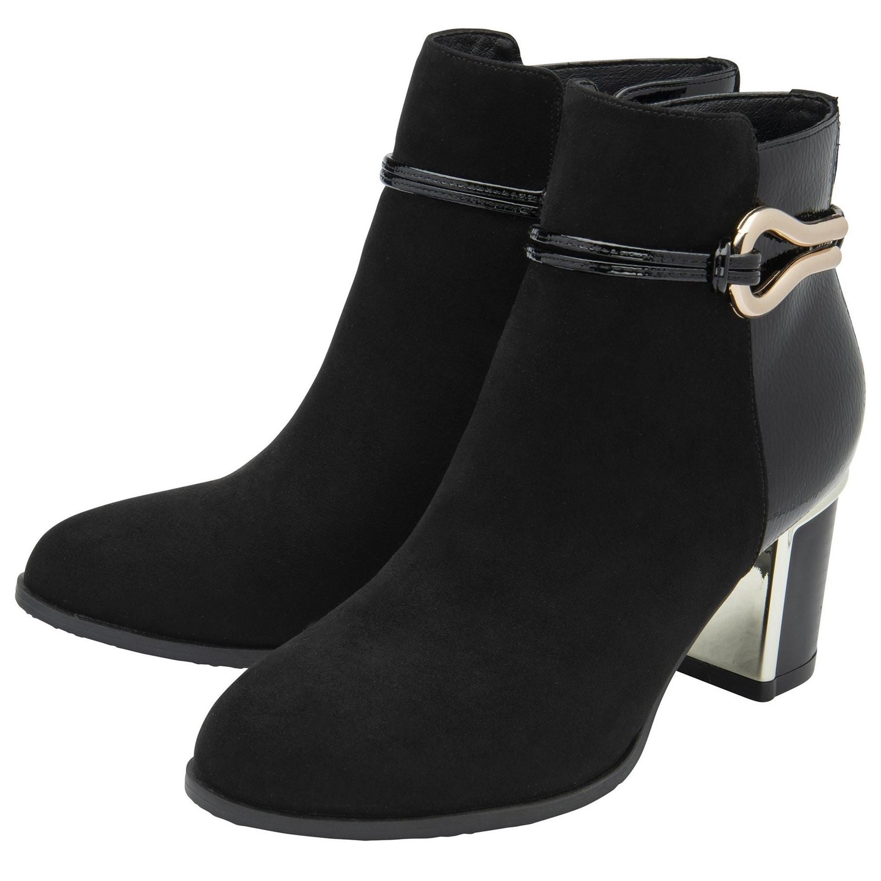 Lotus Shoes Ebony Boot
