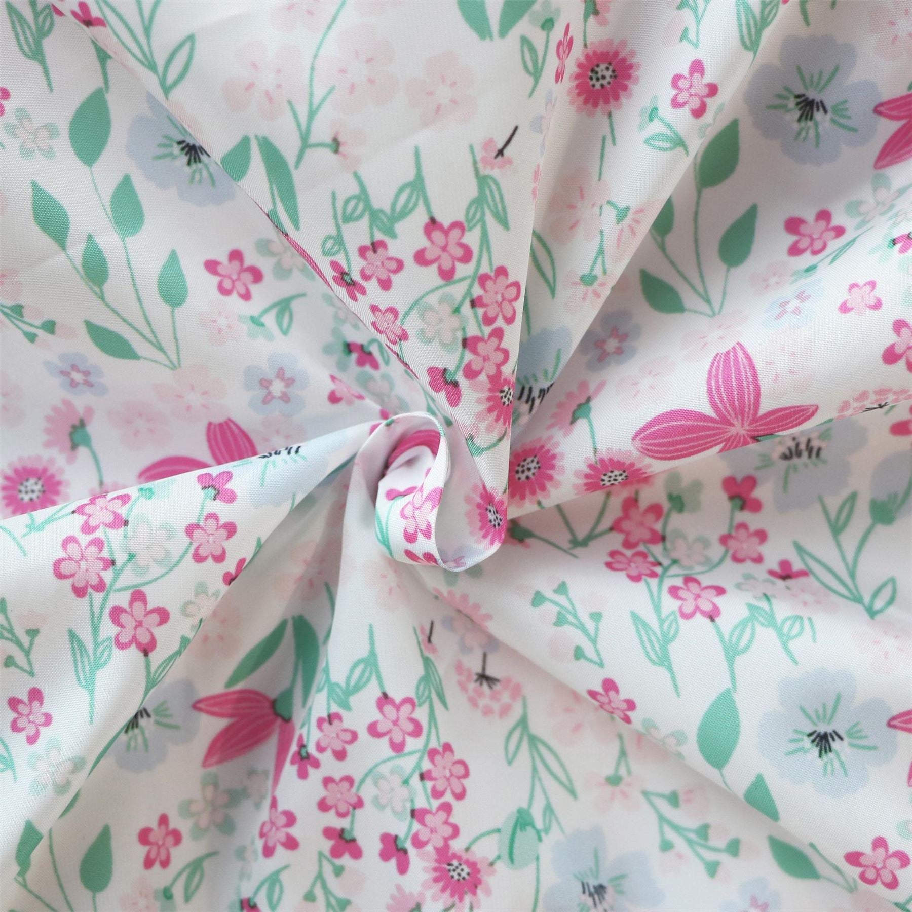 Firetrap Enchanted Blossom Pink Floral Hooded Long Sleeve  Anorak