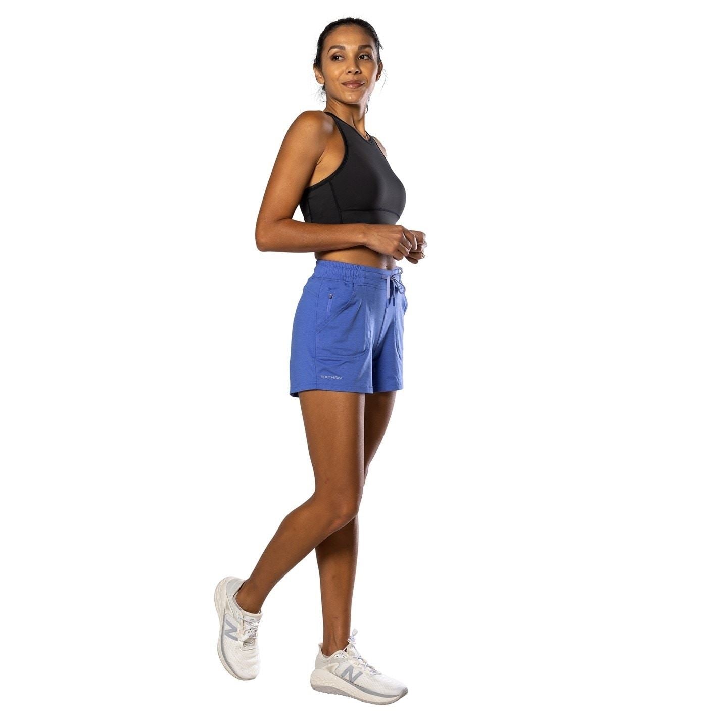 Nathan Solid Patterned 365 Bermuda Shorts with Pockets
