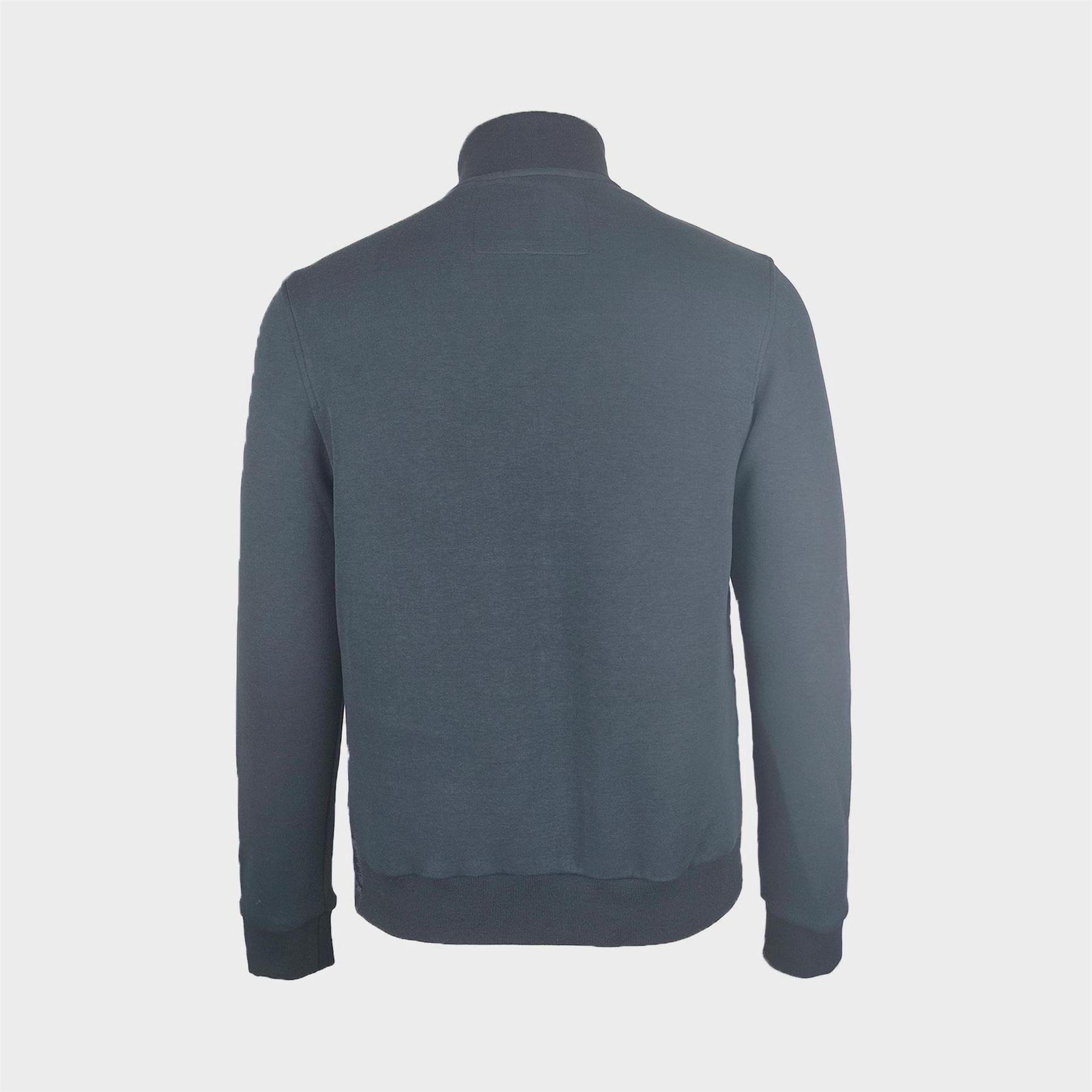 Jack Wills City Solid Patterned Zip Neck Ribbed Cuff Hybrid Jacket