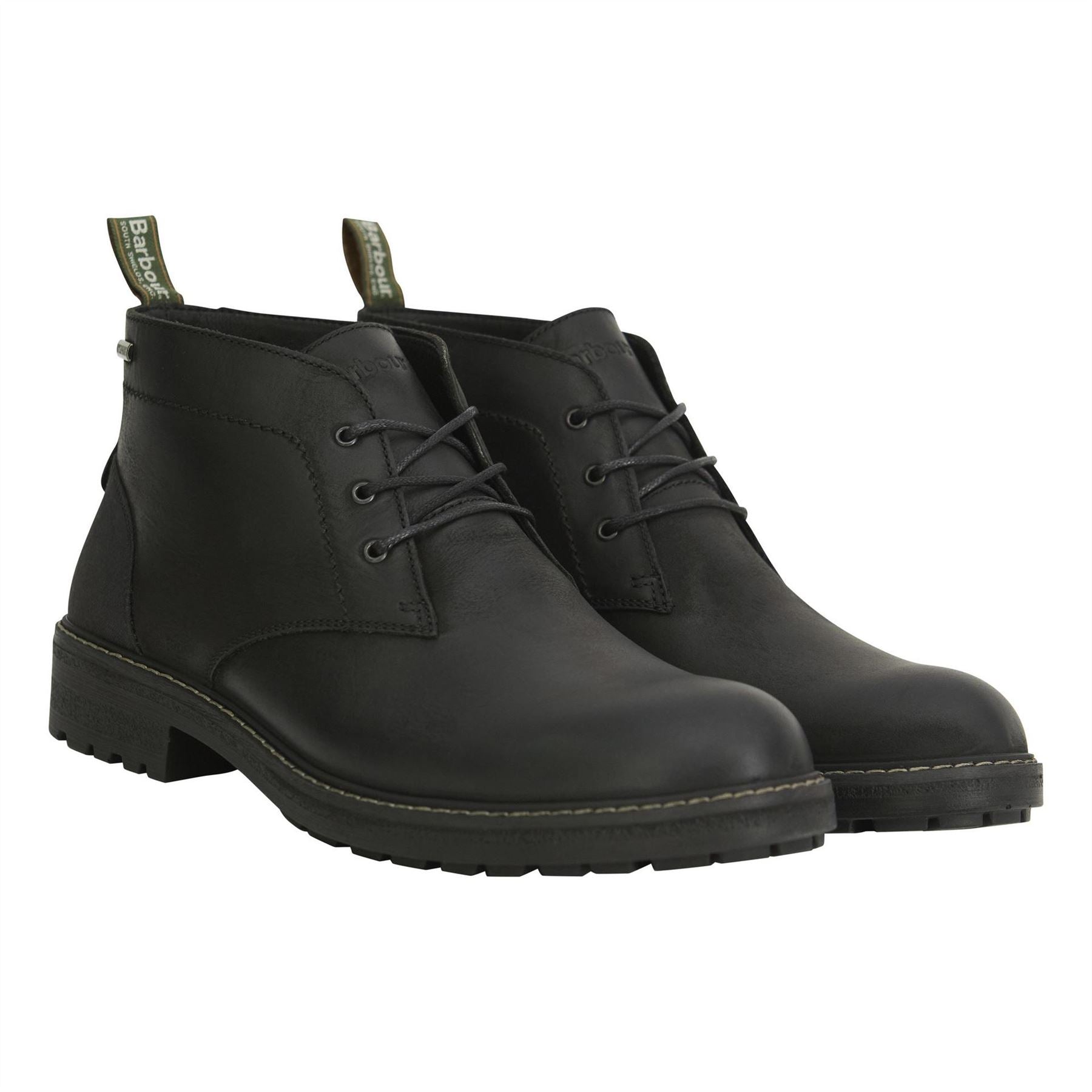 Barbour Shawdon Leather Lace Up Chukka Boots