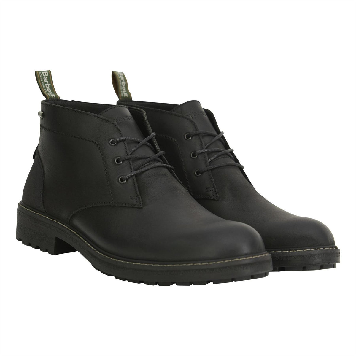 Barbour Shawdon Leather Lace Up Chukka Boots