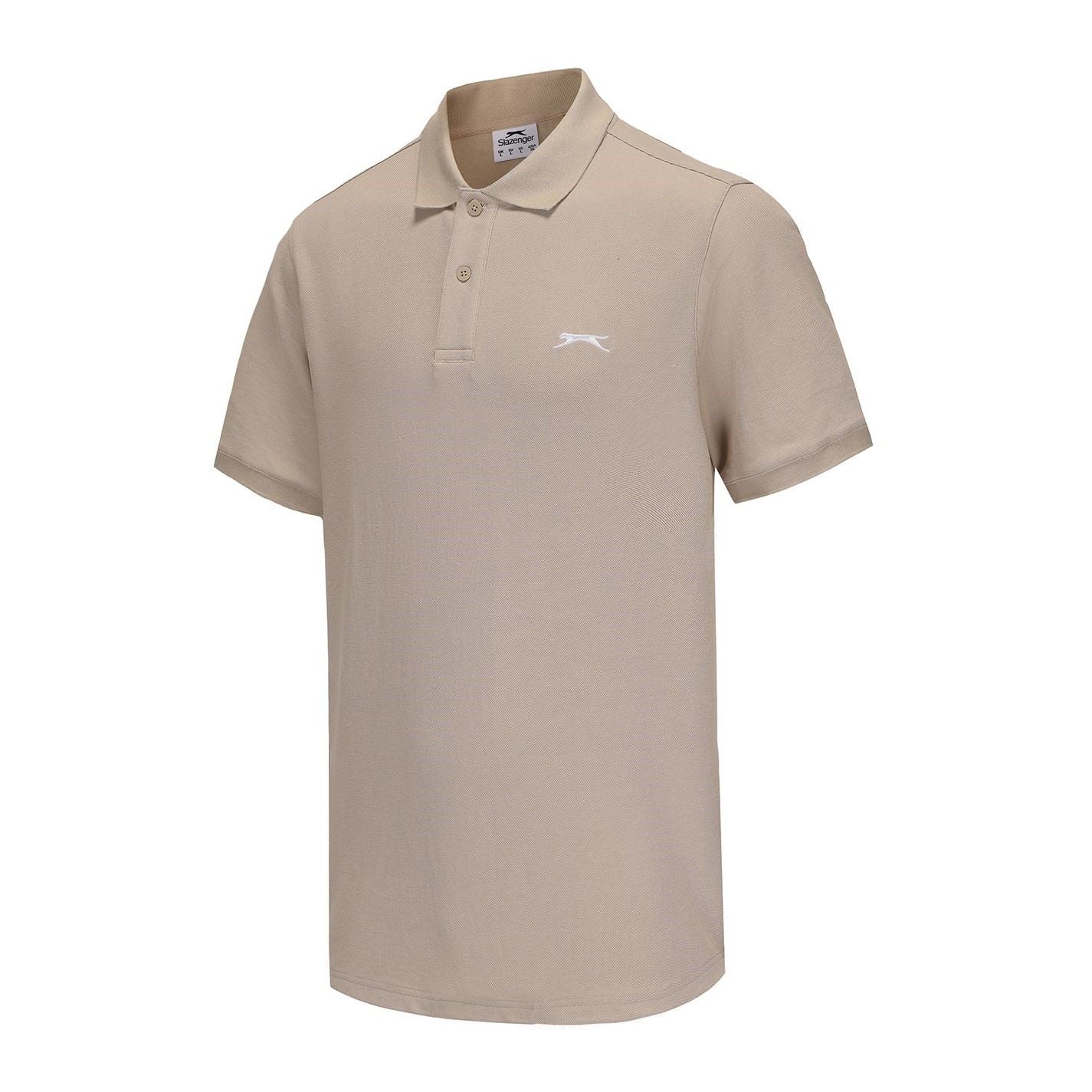 Slazenger Mens Plain Polo Shirt