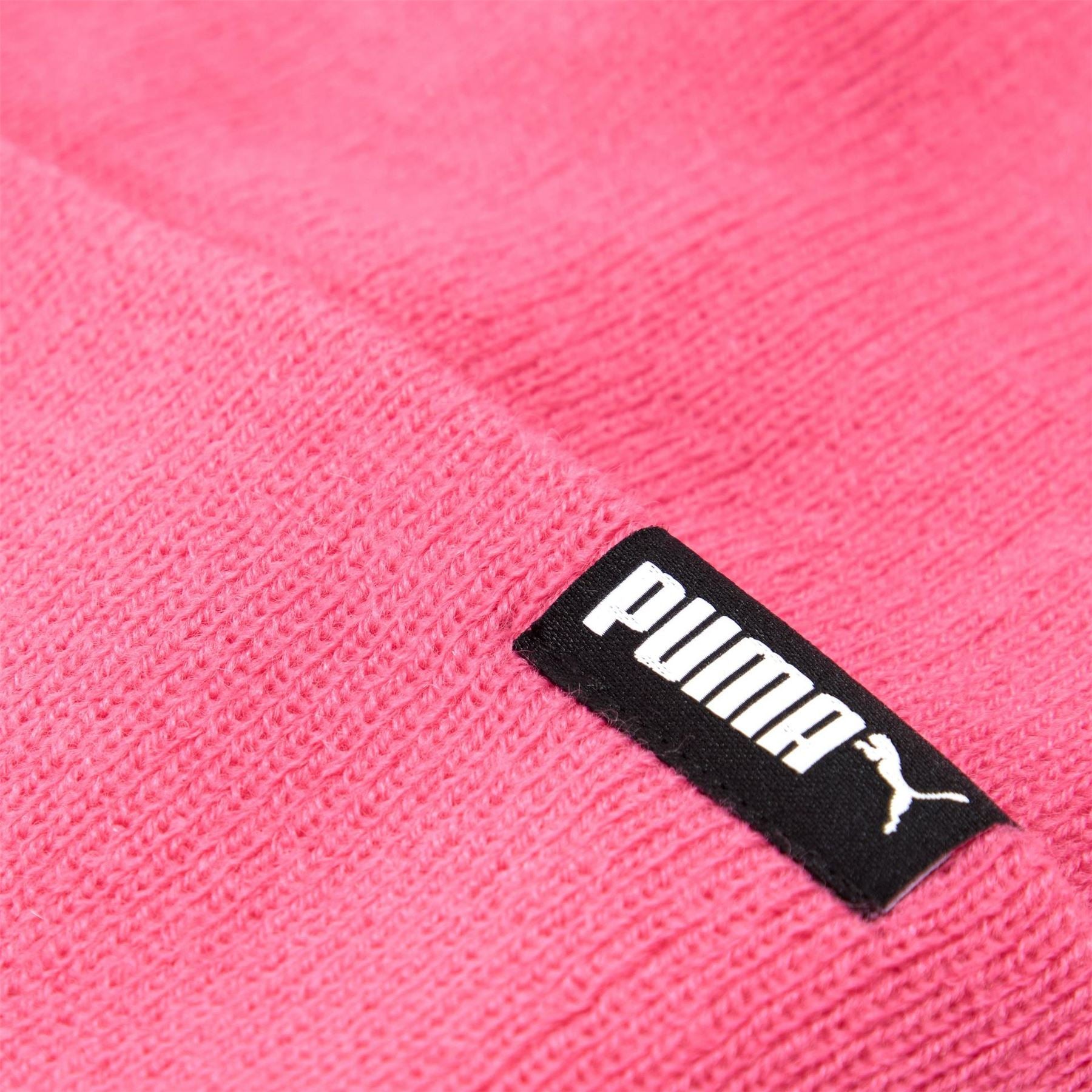 Puma (16) Ls Core Knit Pom Pom Beanie Mens