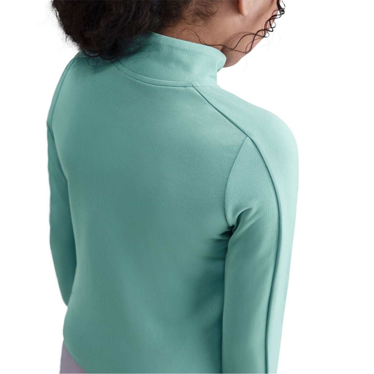 Nike Older Girls Dri Fit Long Sleeve Half Zip