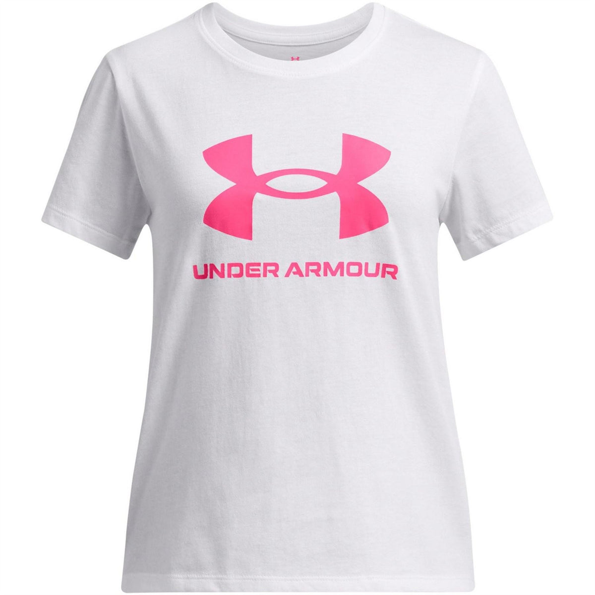 Under Armour Bold Logo Crew Neck Short Sleeve T-Shirt