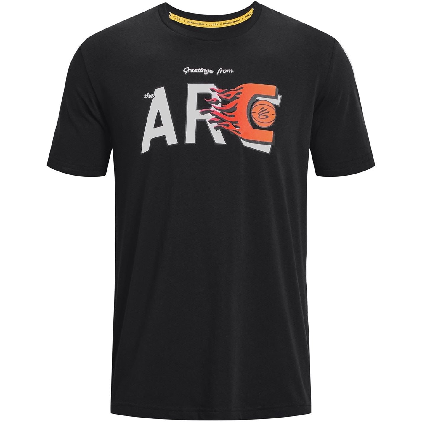 Under Armour Curry Arc Cotton Short Sleeve Performance T Shirt
