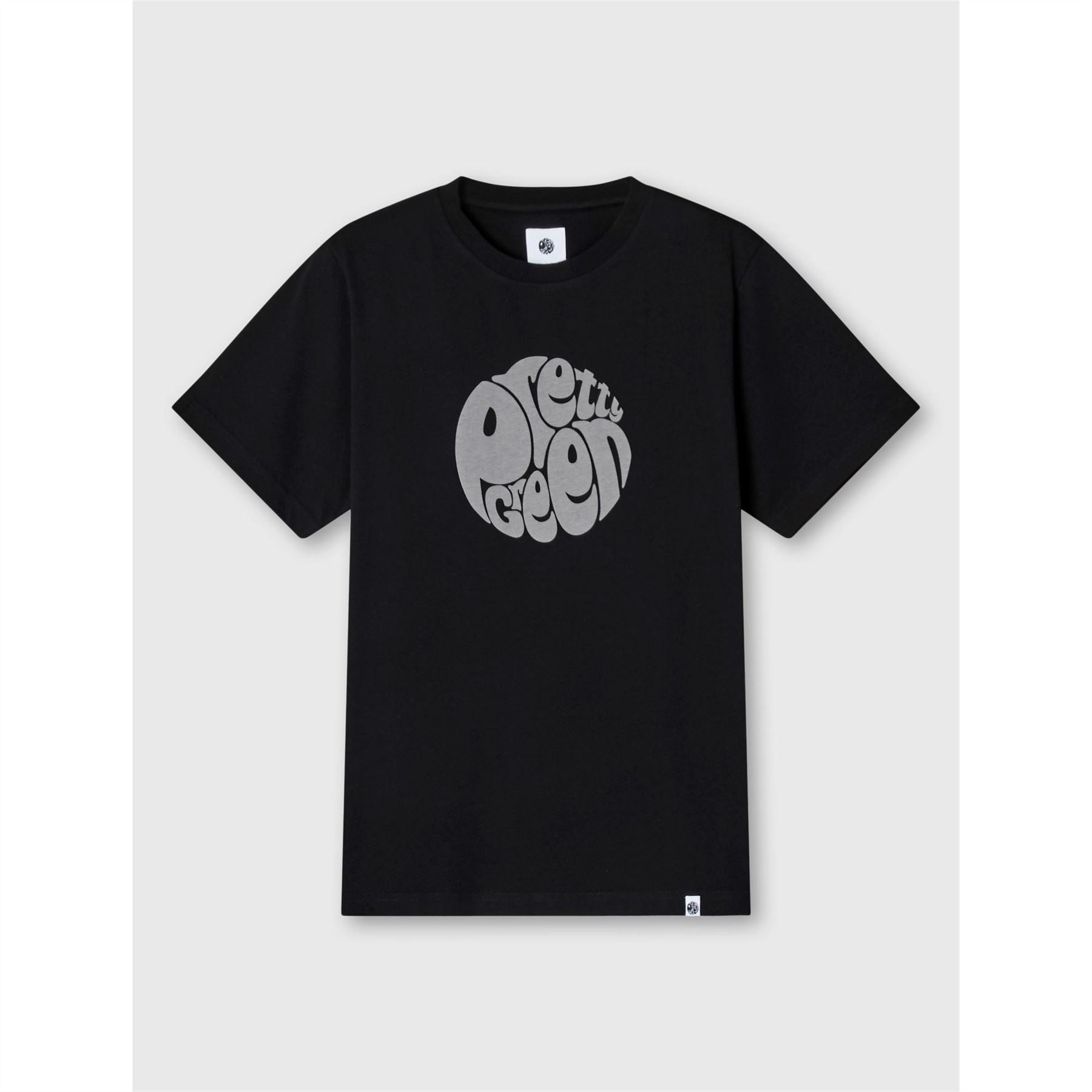 Pretty Green Logo Print Crew Neck Short Sleeve T-Shirt
