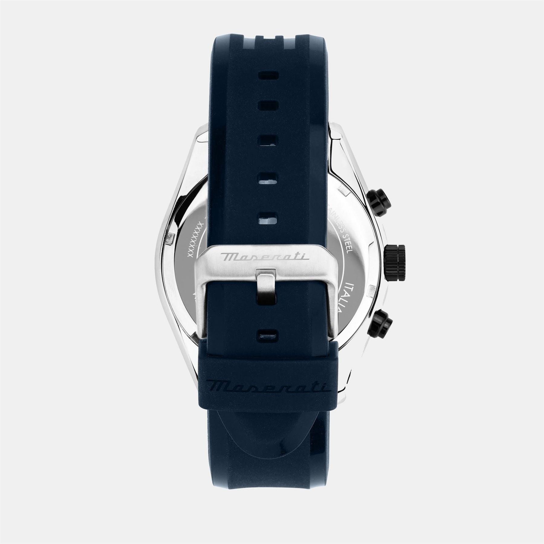 Maserati Traguardo Analogue Rubber Strap Watch