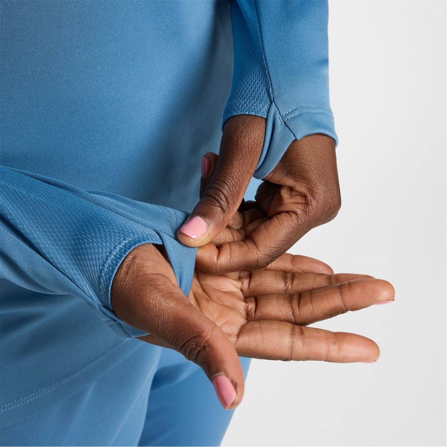 Nike Slim Fit Mock Neck Drill Sweatshirt