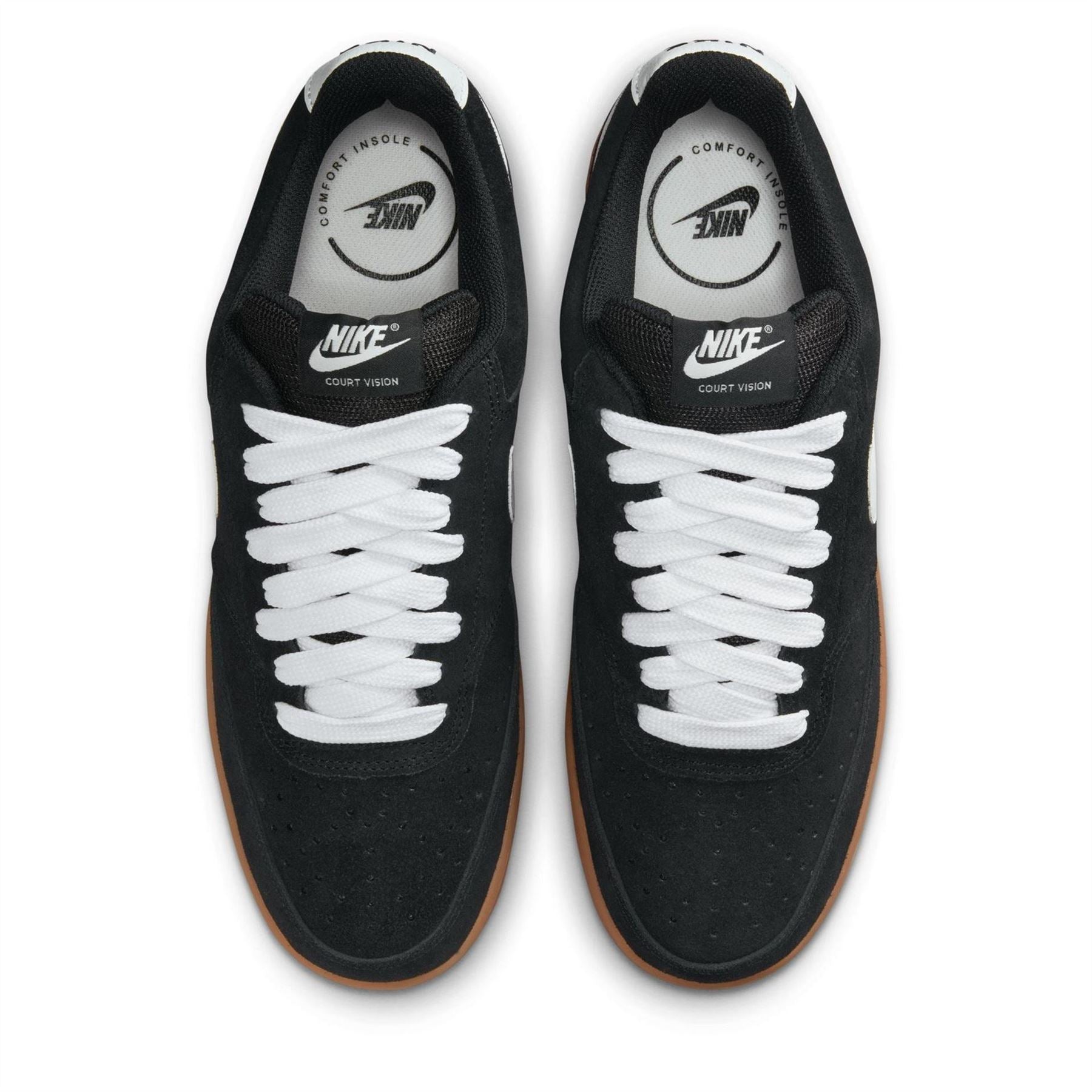 Nike Court Vision Canvas Low Top Sneakers
