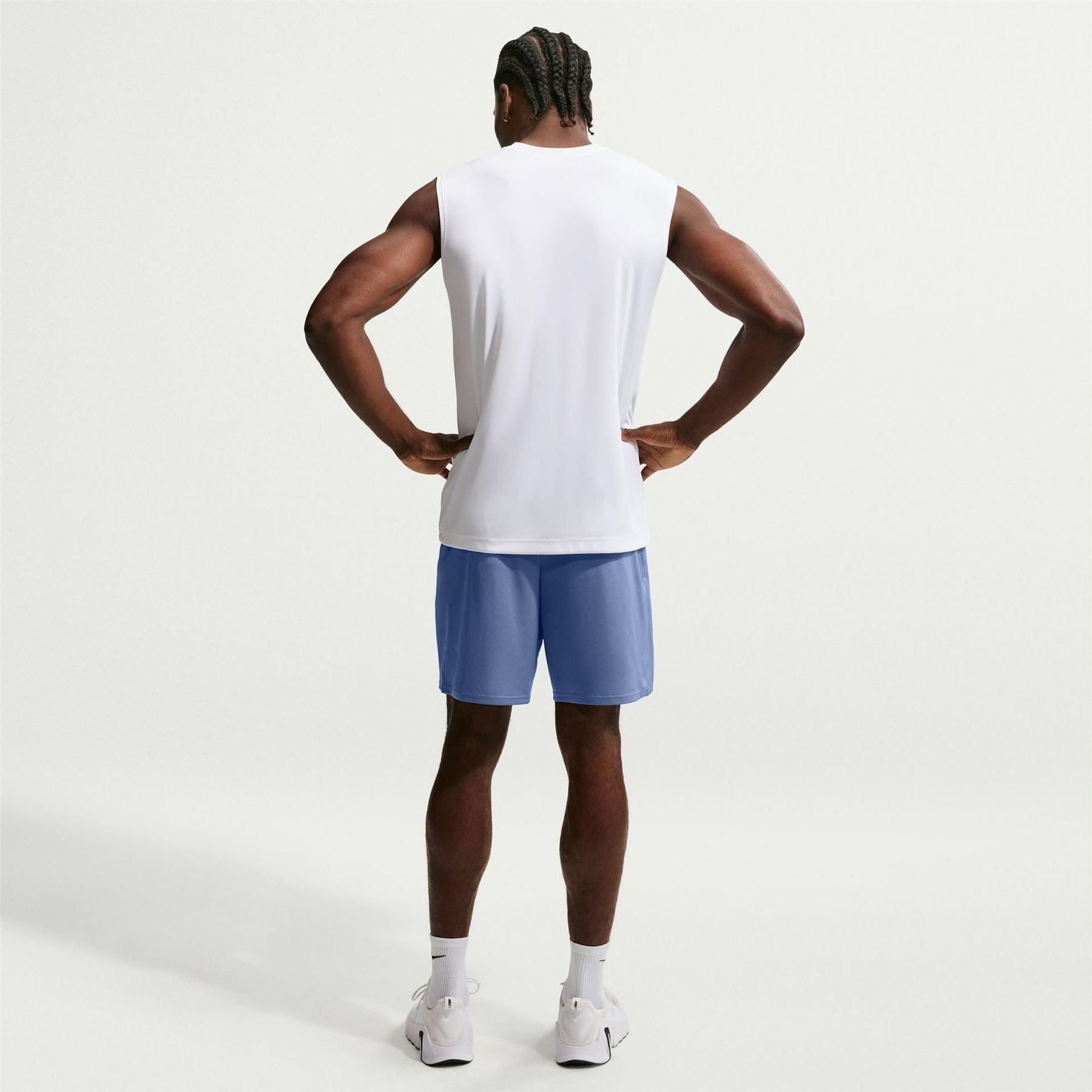 Nike Mens Dri Fit Totality 7 Unlined Knit Fitness Shorts