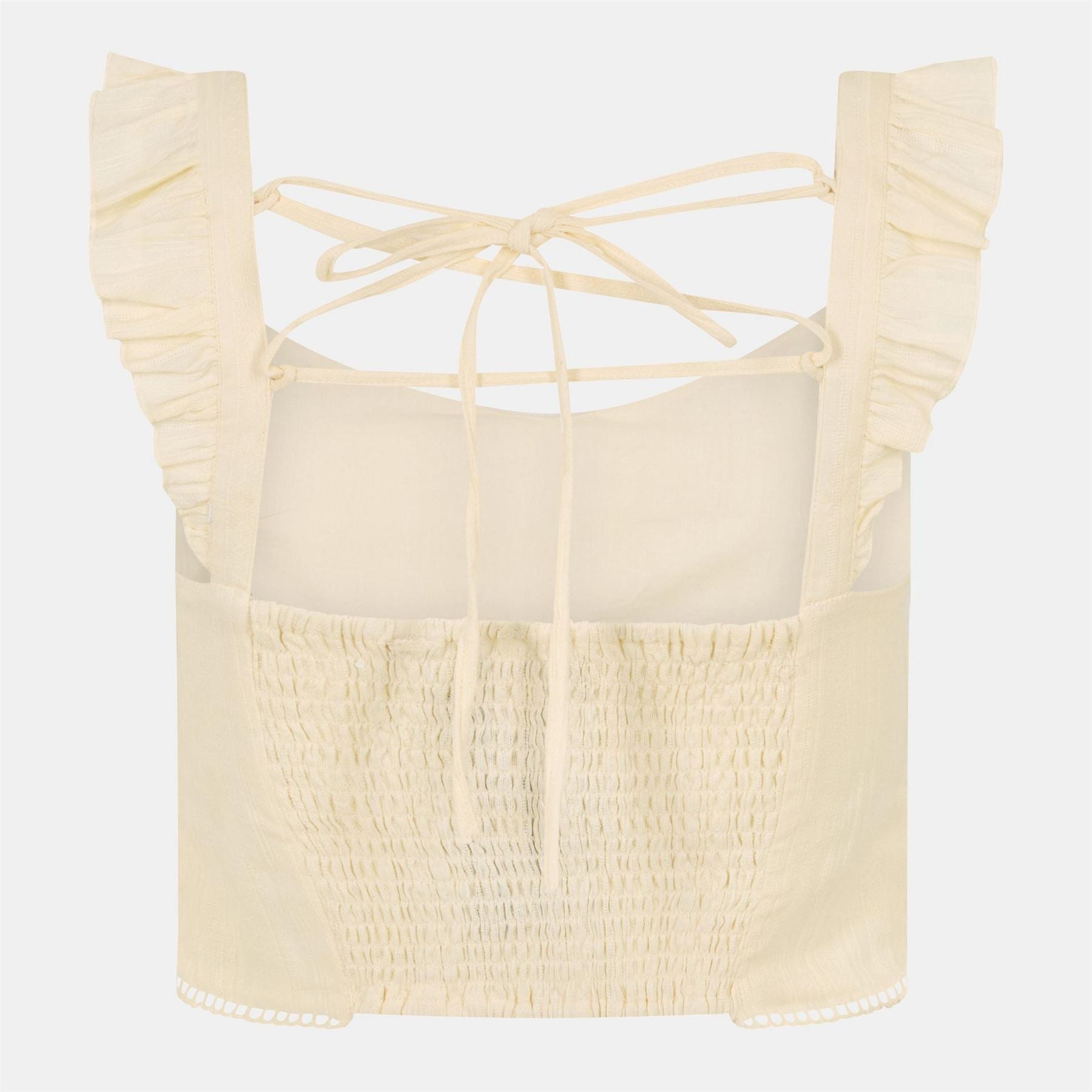 Jack Wills Frill Sleeve Top
