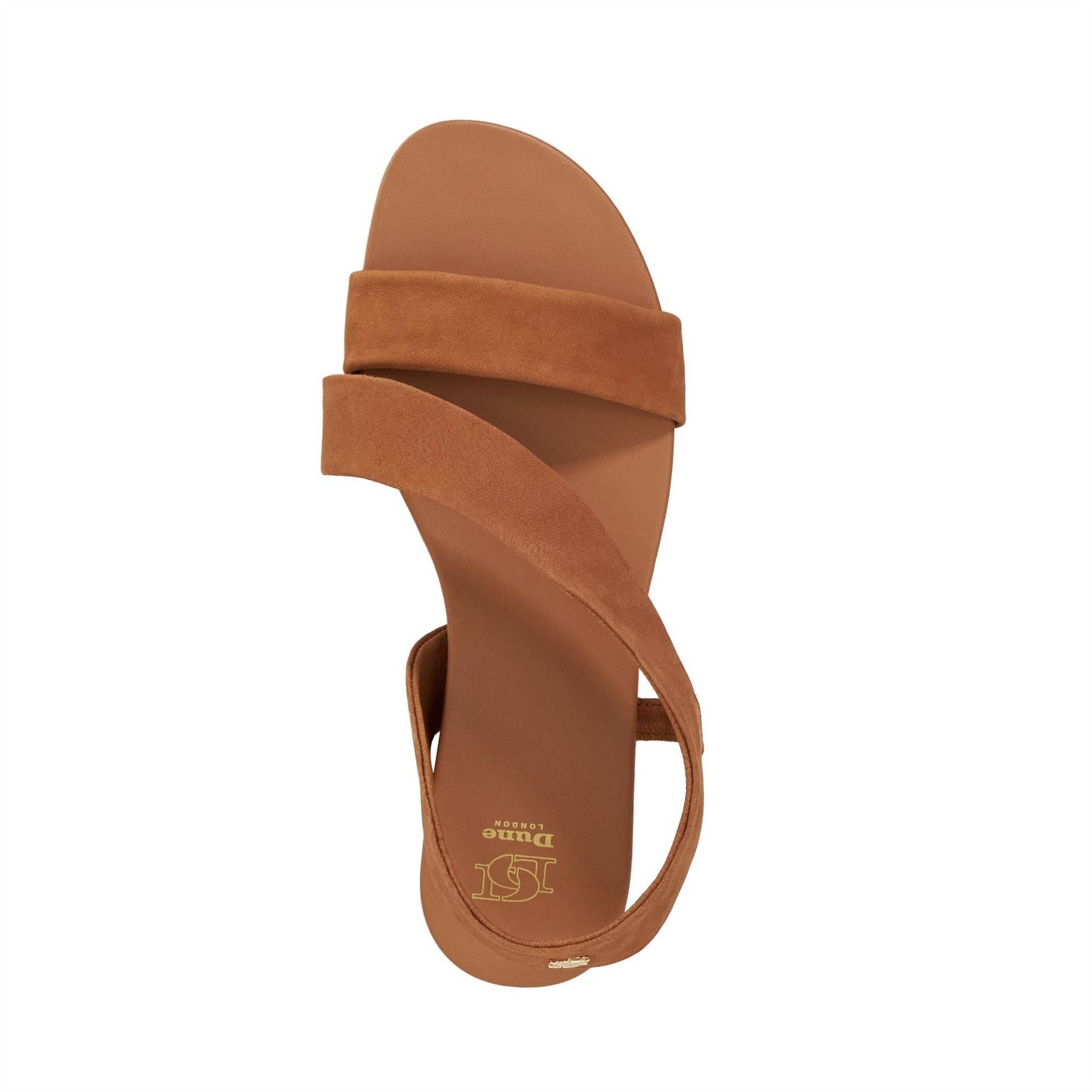 Dune London Open Toe Flatform Slide Sandals
