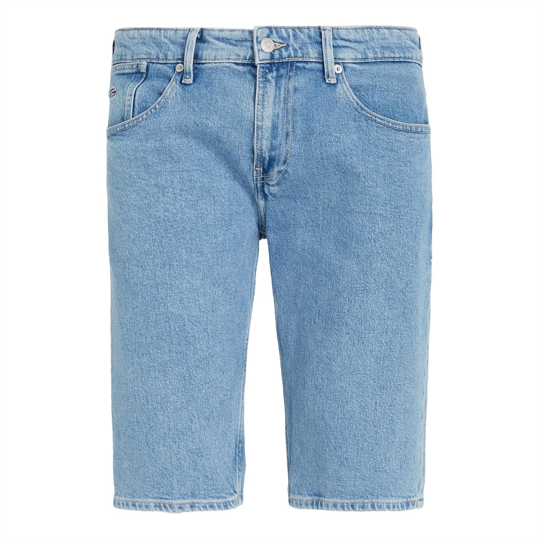 Tommy Jeans Denim Bermuda Shorts Light Wash