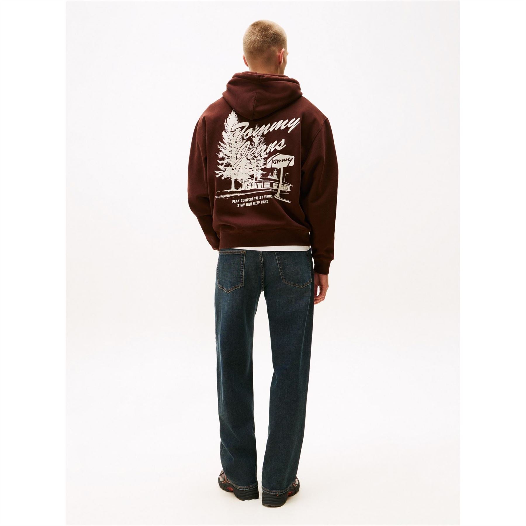 Tommy Jeans Novelty Cotton Pull Over Hoodie